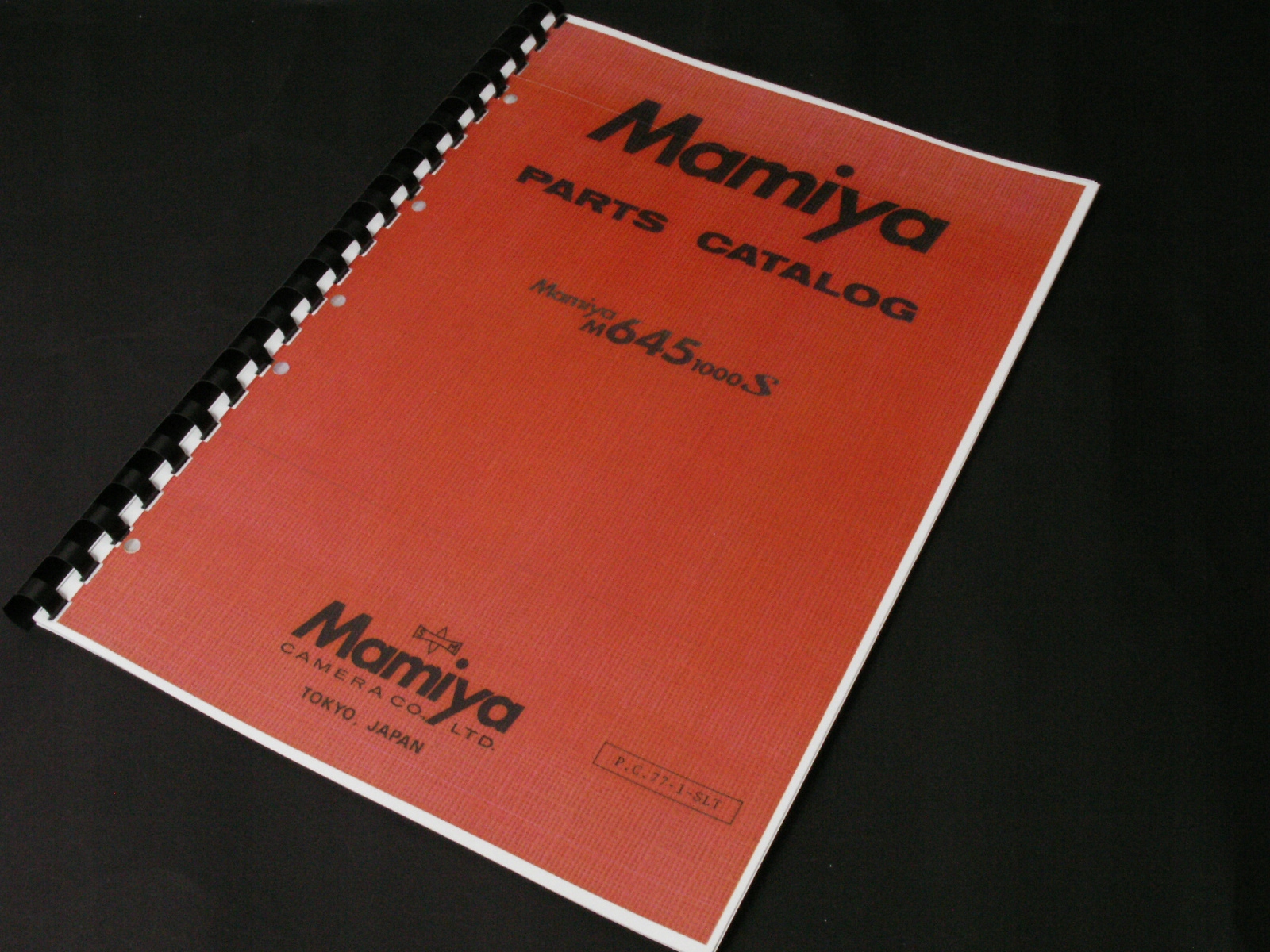SERWISÓWKA Mamiya M645 1000S Parts Catalog UNIKAT!
