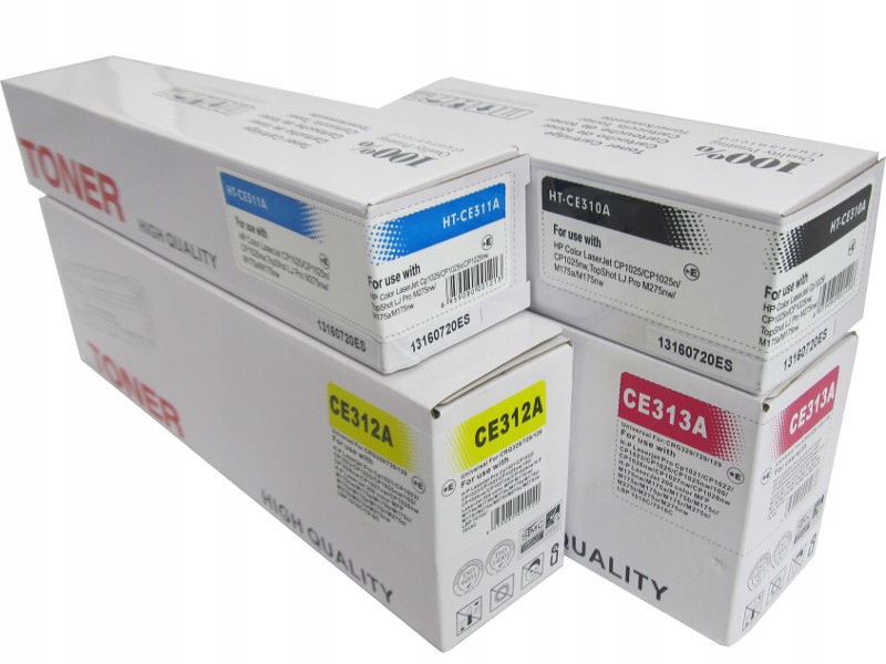 

4x Toner do Hp 126A, Hp CP1025, Hp M175, Hp M275