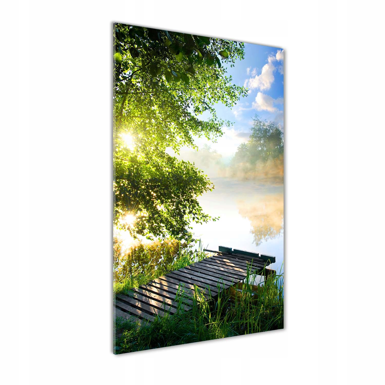 

Foto obraz zdjęcie na szkle Drewniane molo 60x120