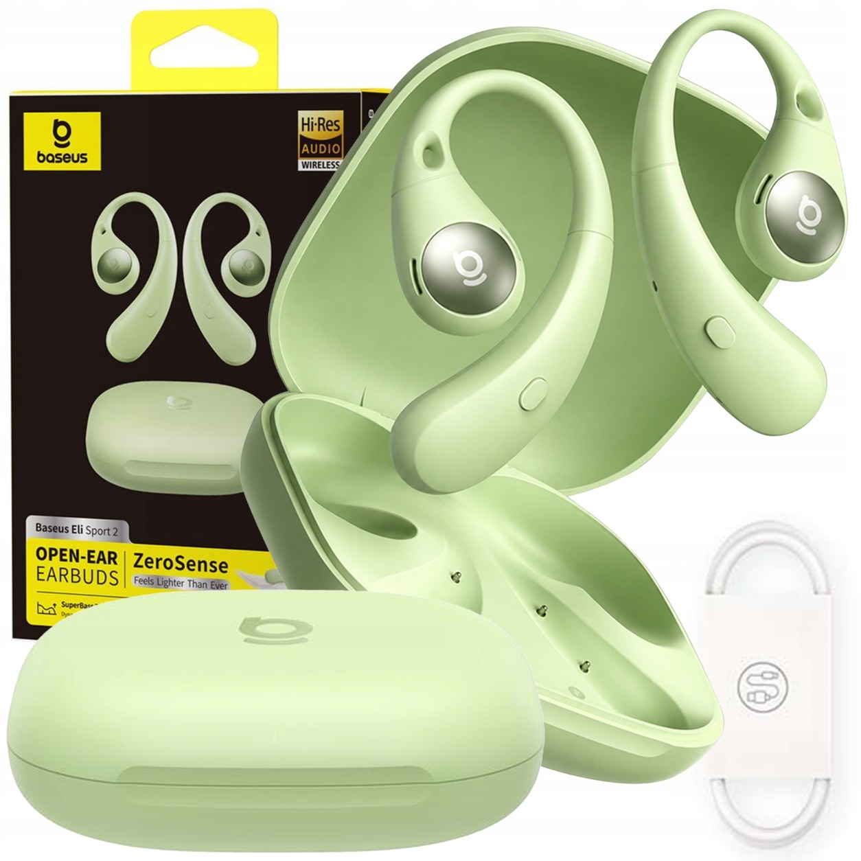Bezdrátová Bluetooth Sluchátka Baseus Eli Sport 2 Ows Za Uši S Čelenkou