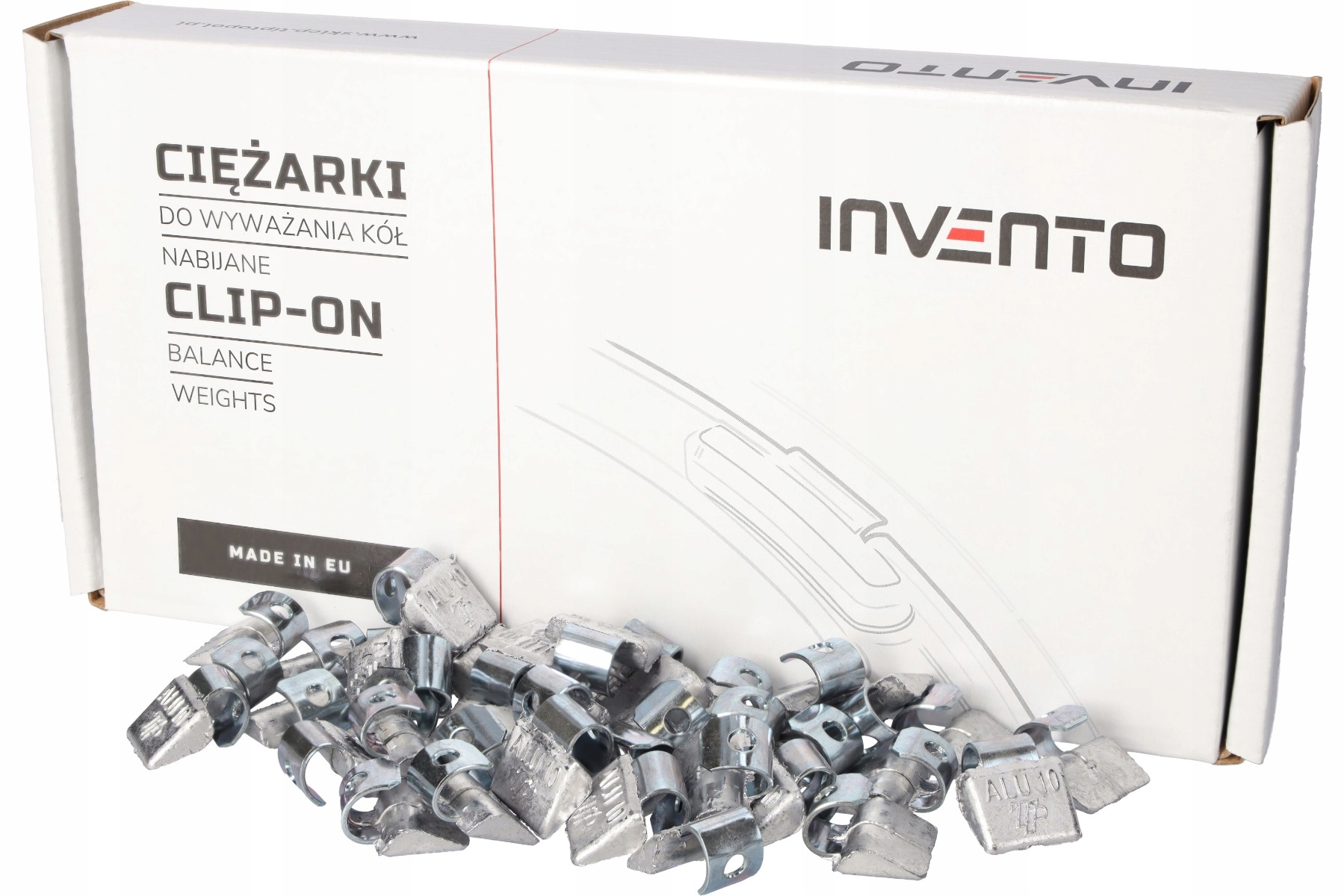 Ciężarki do felg Invento TPALU-010 Kod producenta TPALU-010