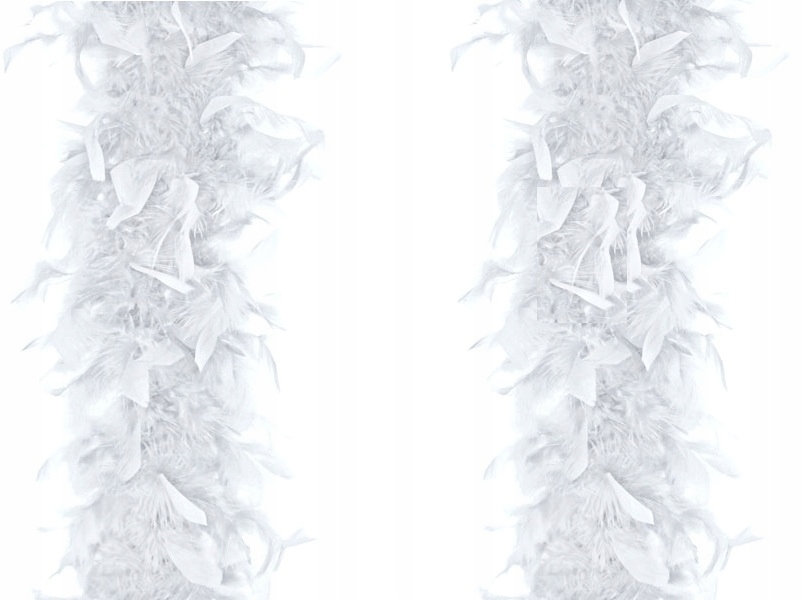 

Boa Na Choinkę Białe Z Piór 1,8m 50g Gęste Łańcuch