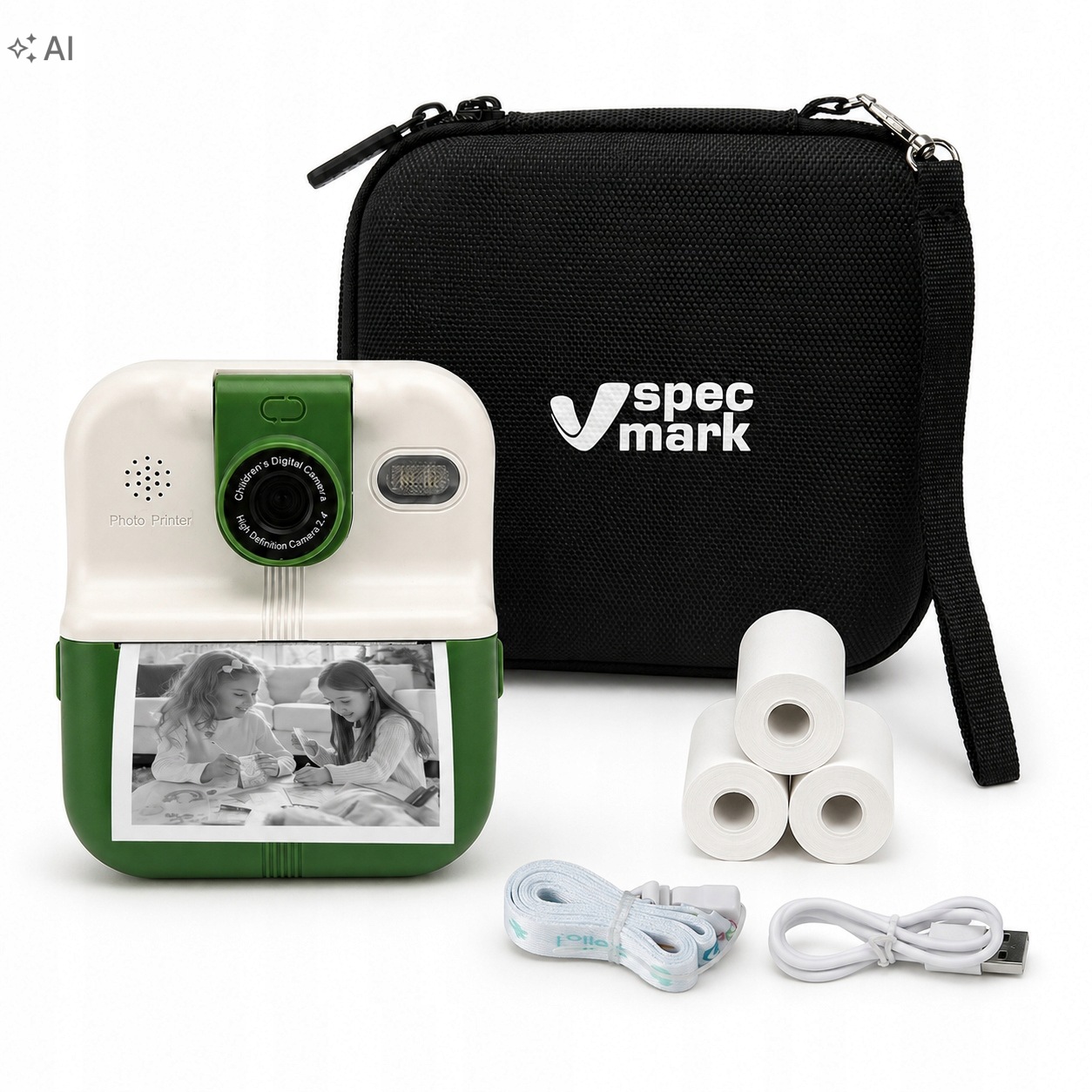 Termální tiskárna Phomemo Fotuś Mini Instantní fotoaparát Kufr