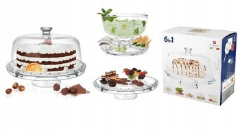 

Borgonovo Patera z kloszem 6w1 wielozadaniowa