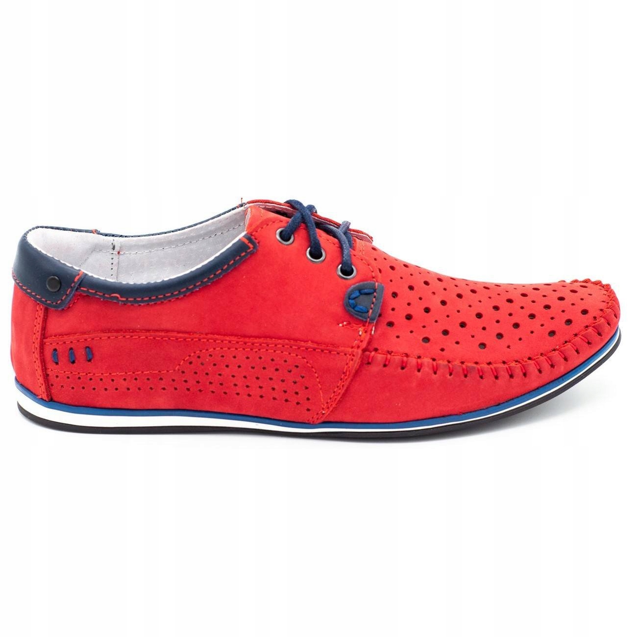 

Półbuty męskie Komodo Czerwone 104460 r.41