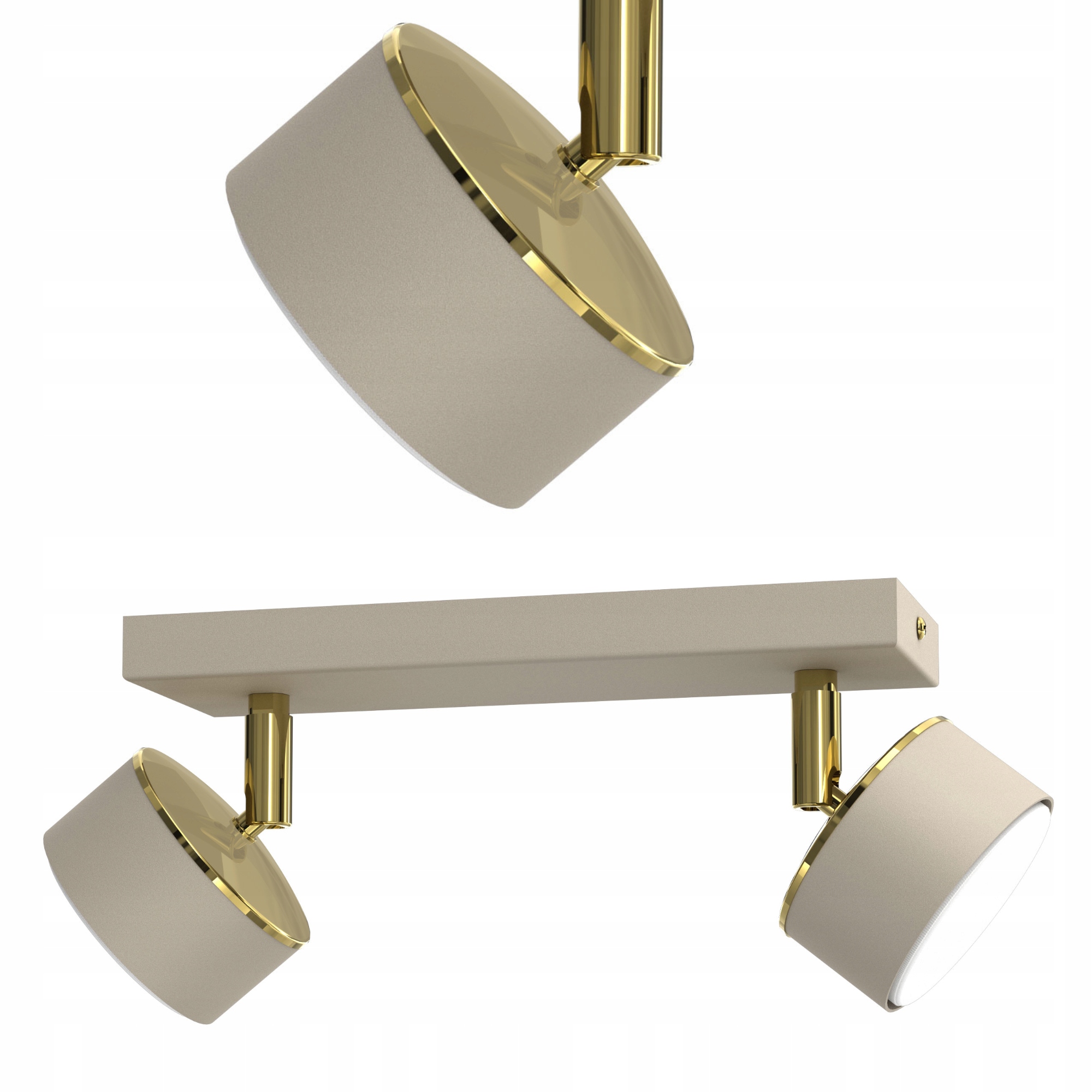 Stropní Svítidlo Stropní Reflektor Tmavý Kašmír GX53 Polsko Led 2-bodový Nastavitelný