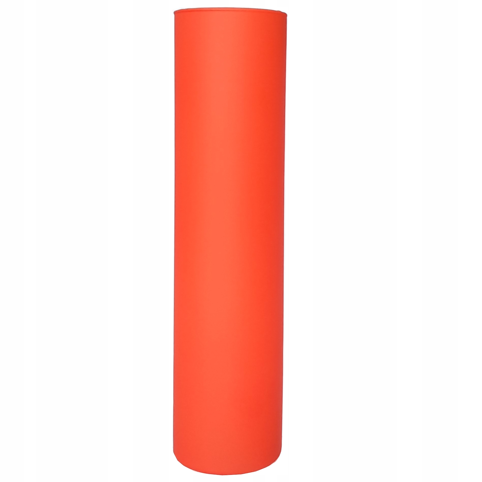 

Wazon szklany Cylinder wysoki Pomarańczowy Matowy