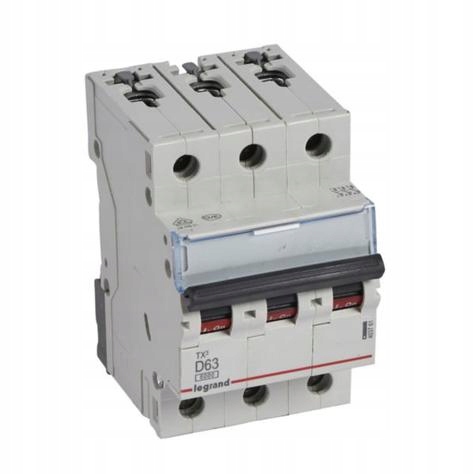 Vyhadzovač nadprúdový 3P D 63A TX3 Legrand 403761