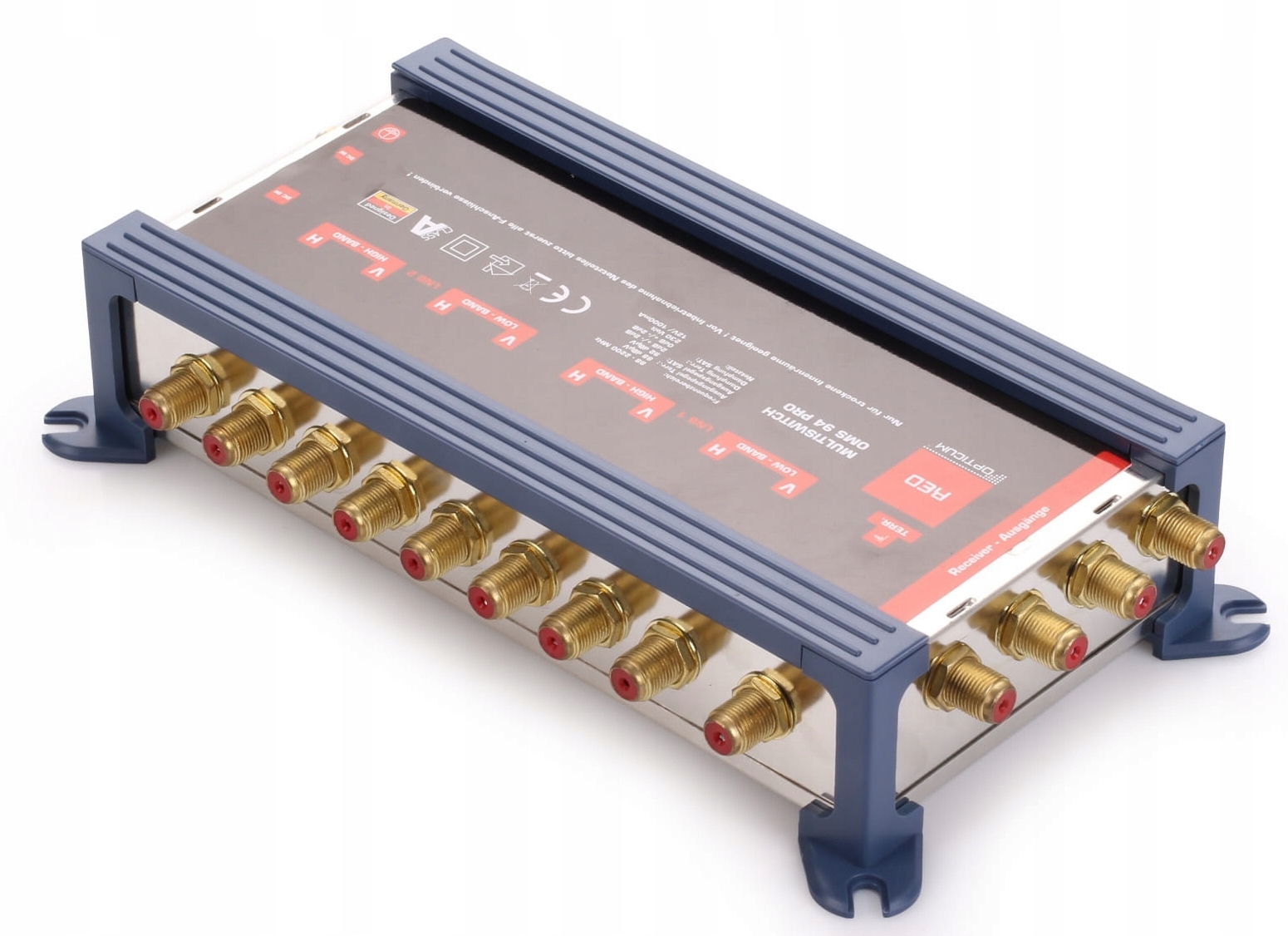 MultiSwitch 9/ 4 Wyjść OPTICUM DVB-S2 DVB-T 2x SAT Kod producenta 2005