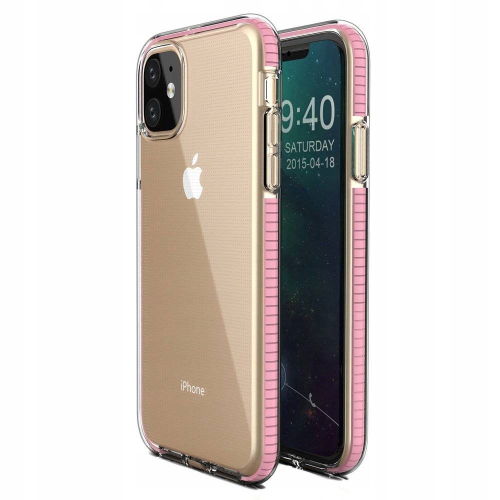 

Etui Spring Case do Apple iPhone 11 Różowy