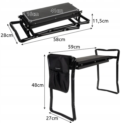 Gardlov 23731 Multifunkčné záhradné kľakadlo 60×50×27 cm