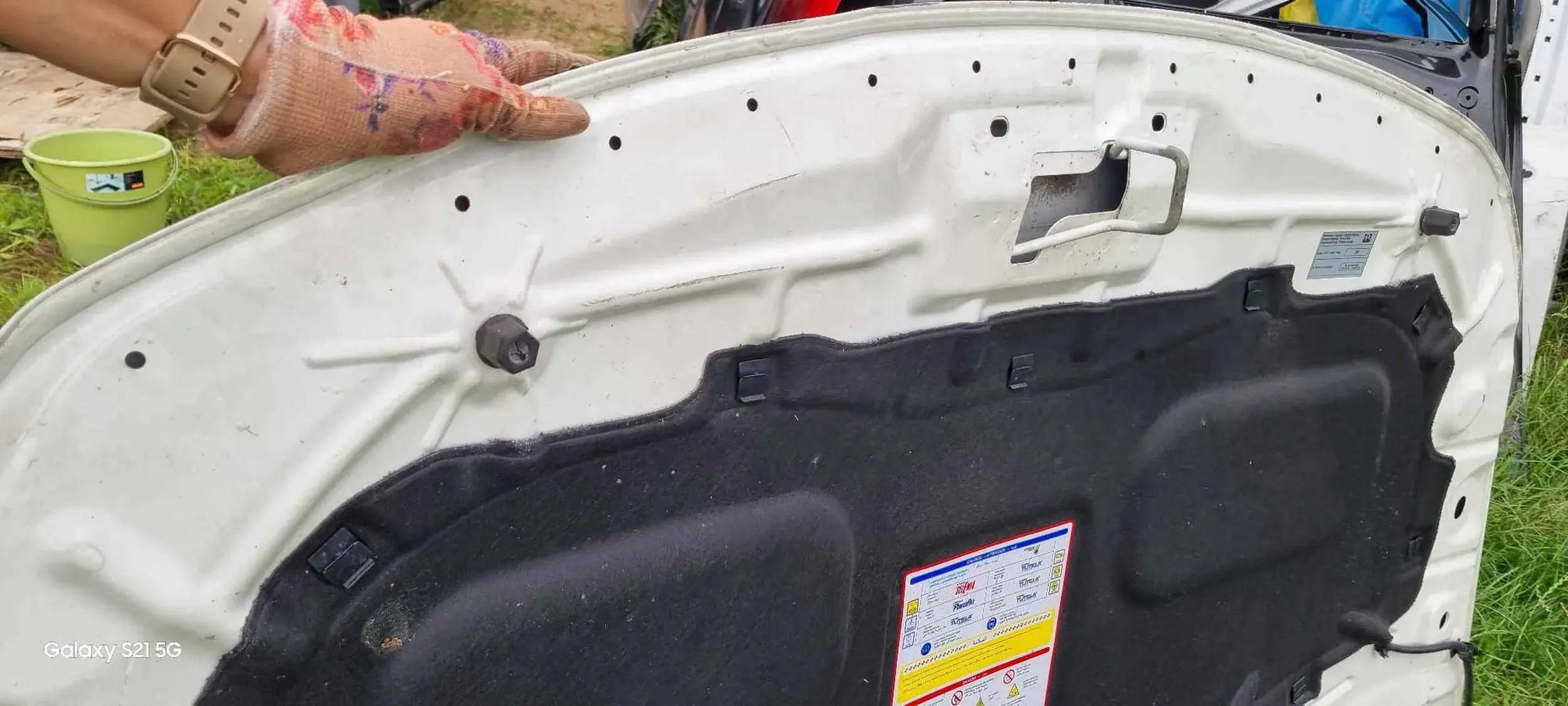 Motorhaube Fiat Tipo ZAF 356 Bonnet Hood - Thumbnail 2