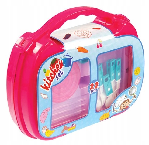 

Kuchenka 2w1 Walizka Garnki Naczynia Kuchnia 11583