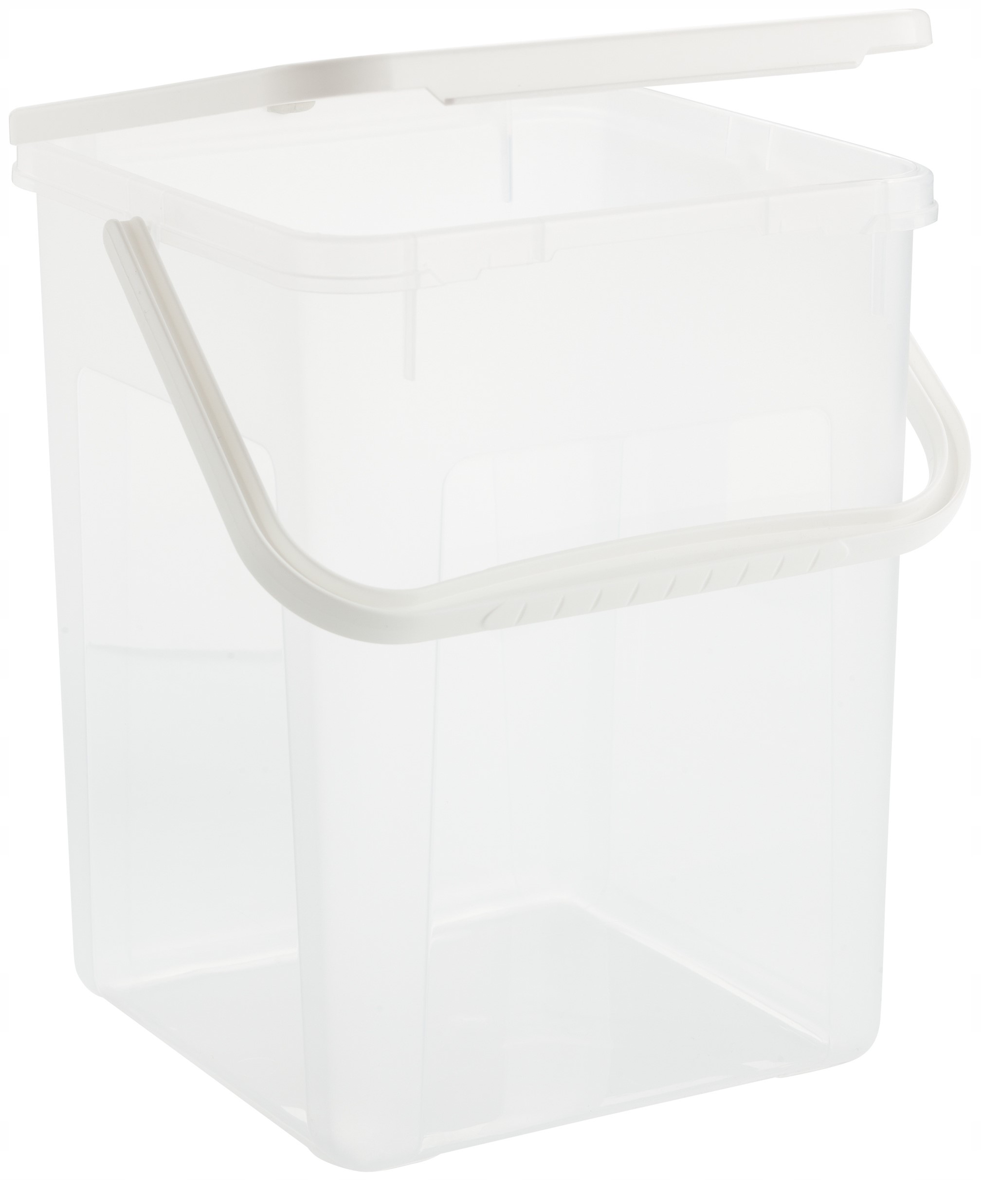 Pojemnik Koszyk na proszek kapsułki detergenty Rotho 9 l Przezroczysty