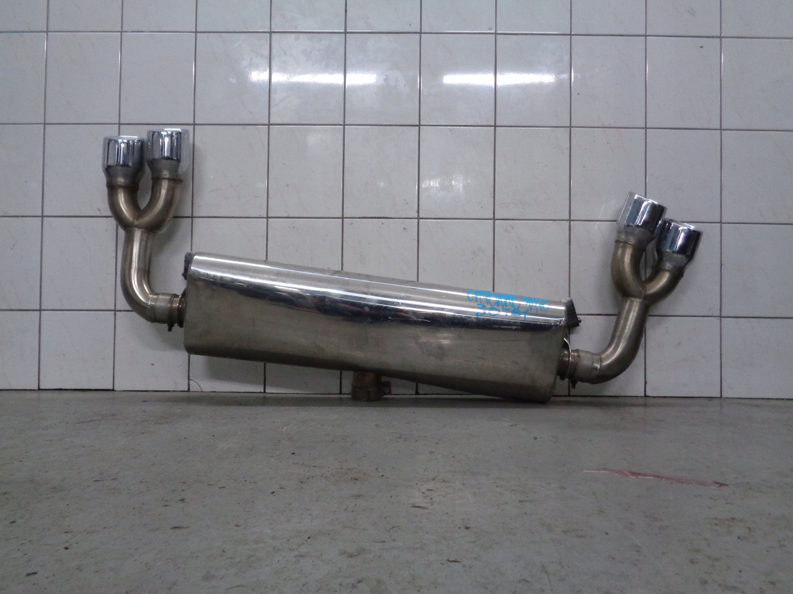 7P5253682 7P5253181G - PORSCHE CAYENNE II 7P5 ГЛУШИТЕЛЬ ВЫХЛОПНЫХ ГАЗОВ