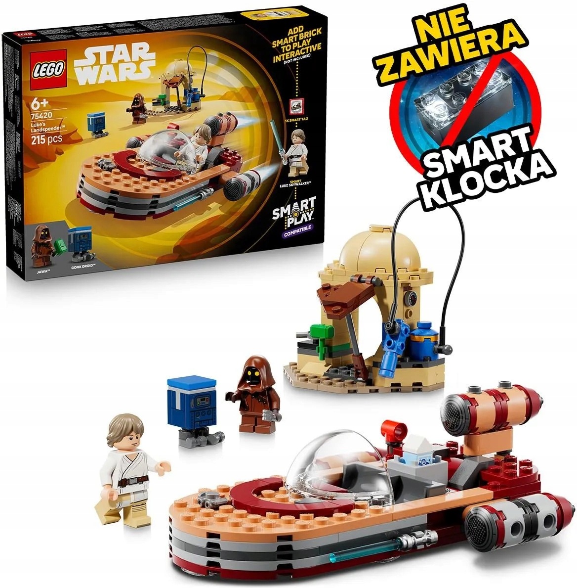 stavebnice Lego Star Wars 75420 Smart Play: Lukův vrtulník