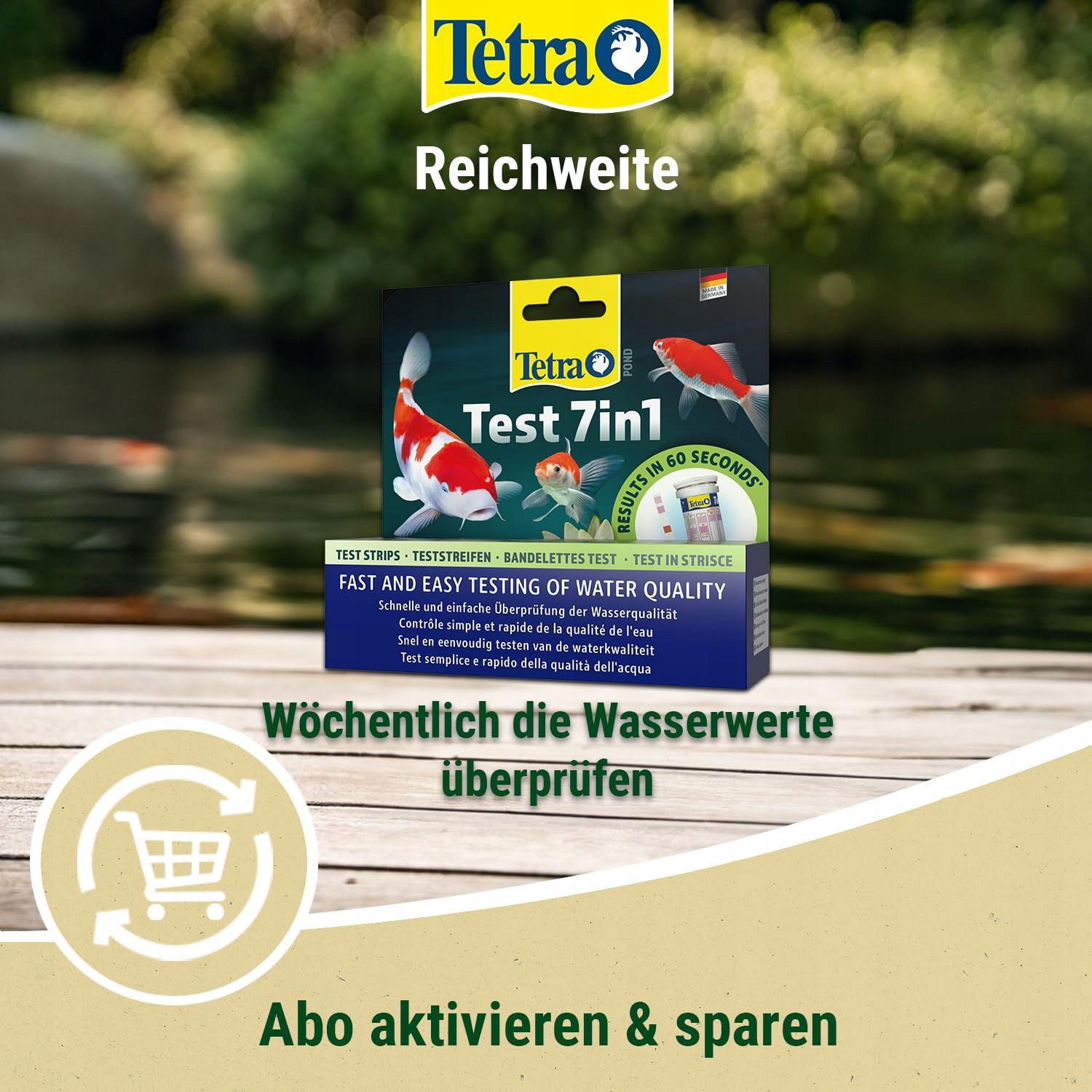 Levně Tetra Test Na Rybírky 7V1 25 Ks