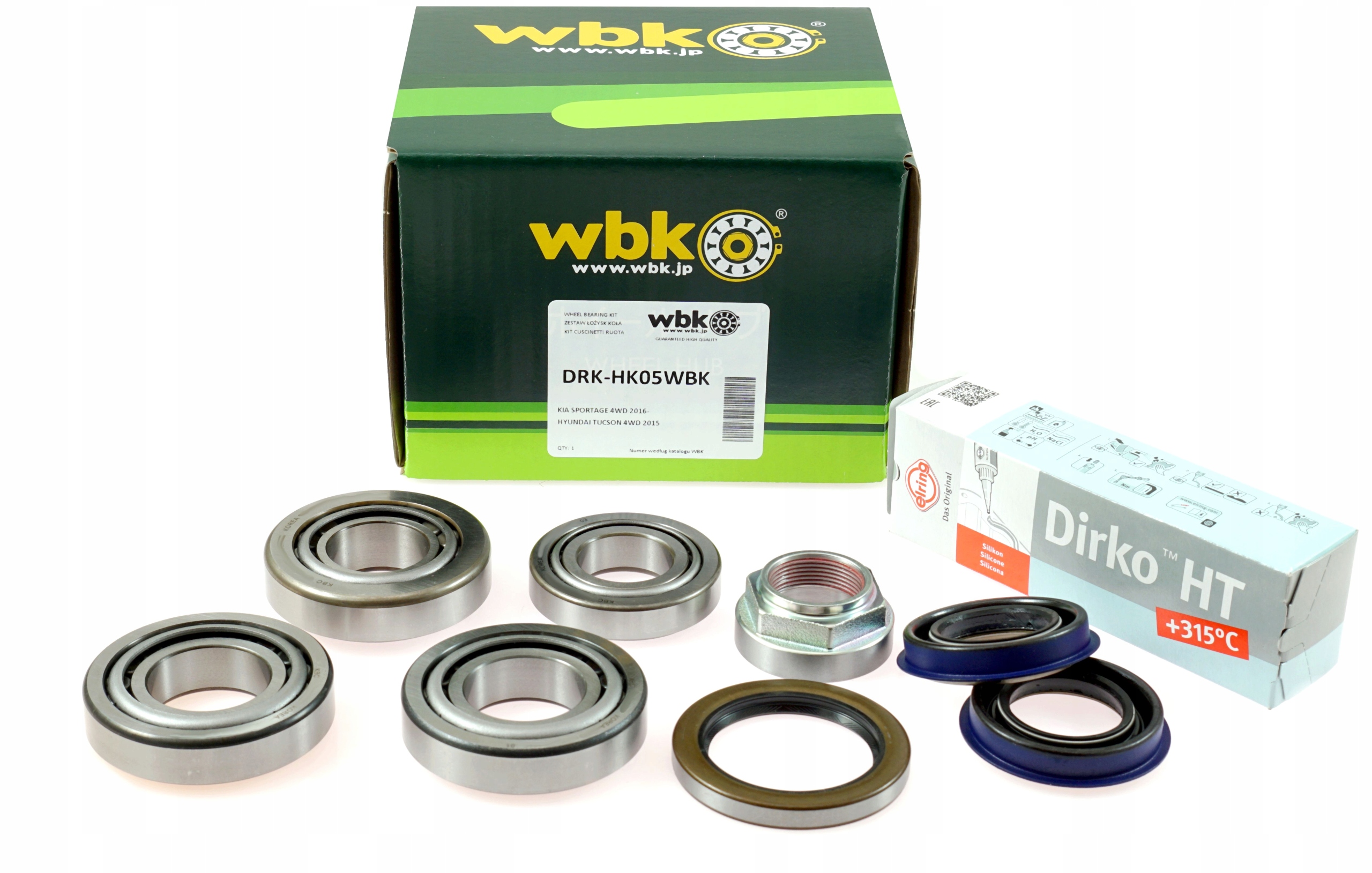 DRK-HK05WBK - ПІДШИПНИКИ ЗАДНЬОГО ДИФЕРЕНЦІАЛА KIA SPORTAGE 4WD 16~