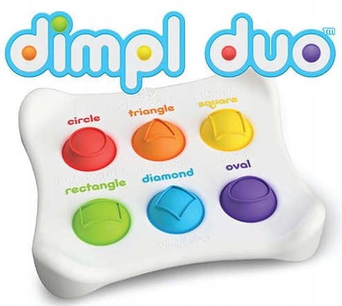 

Fat Brain Toys Bąbelki Dimpl Duet 12 m+