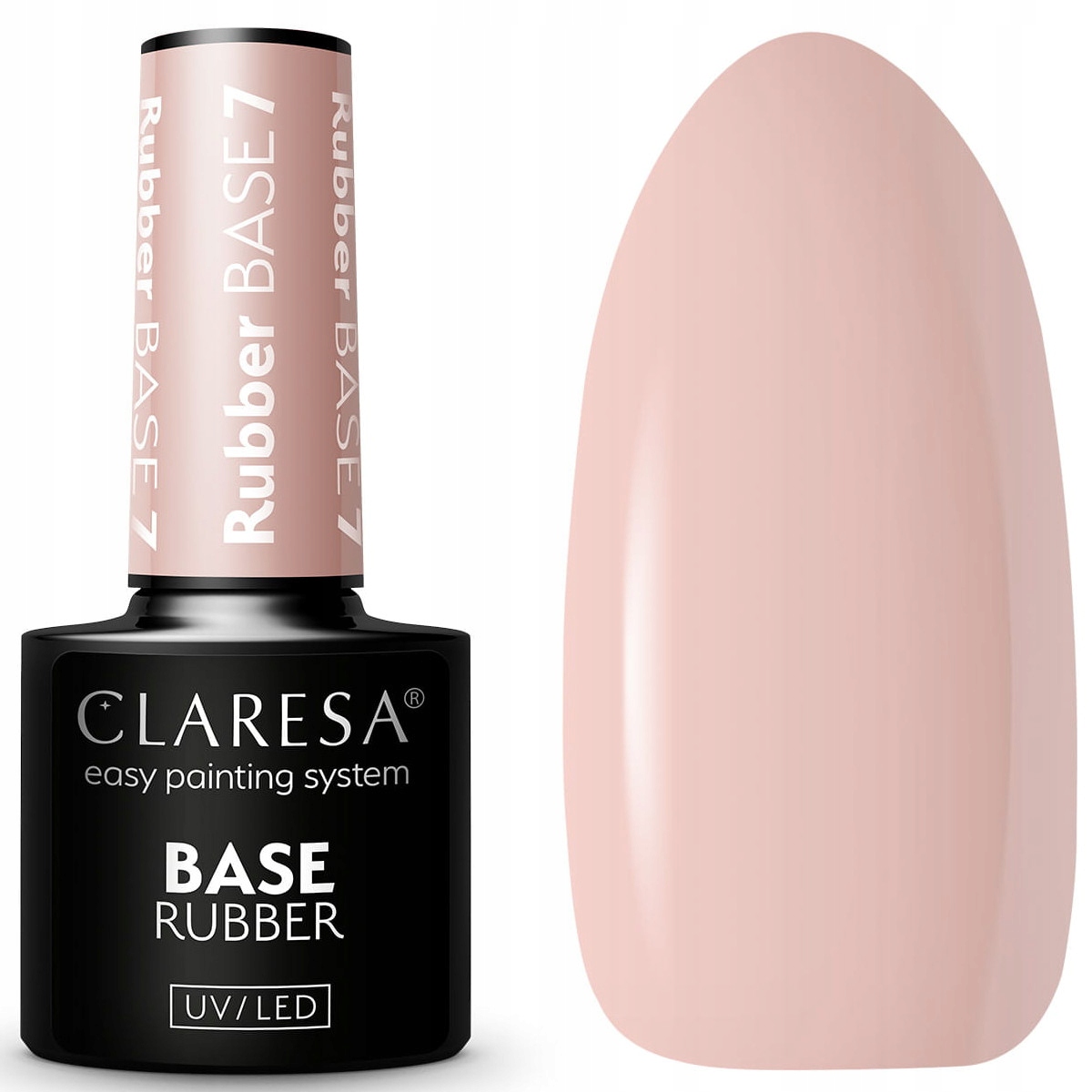 CLARESA BAZA KAUCZKOWA DO PAZNOKCI Rubber BASE 7 Marka Claresa