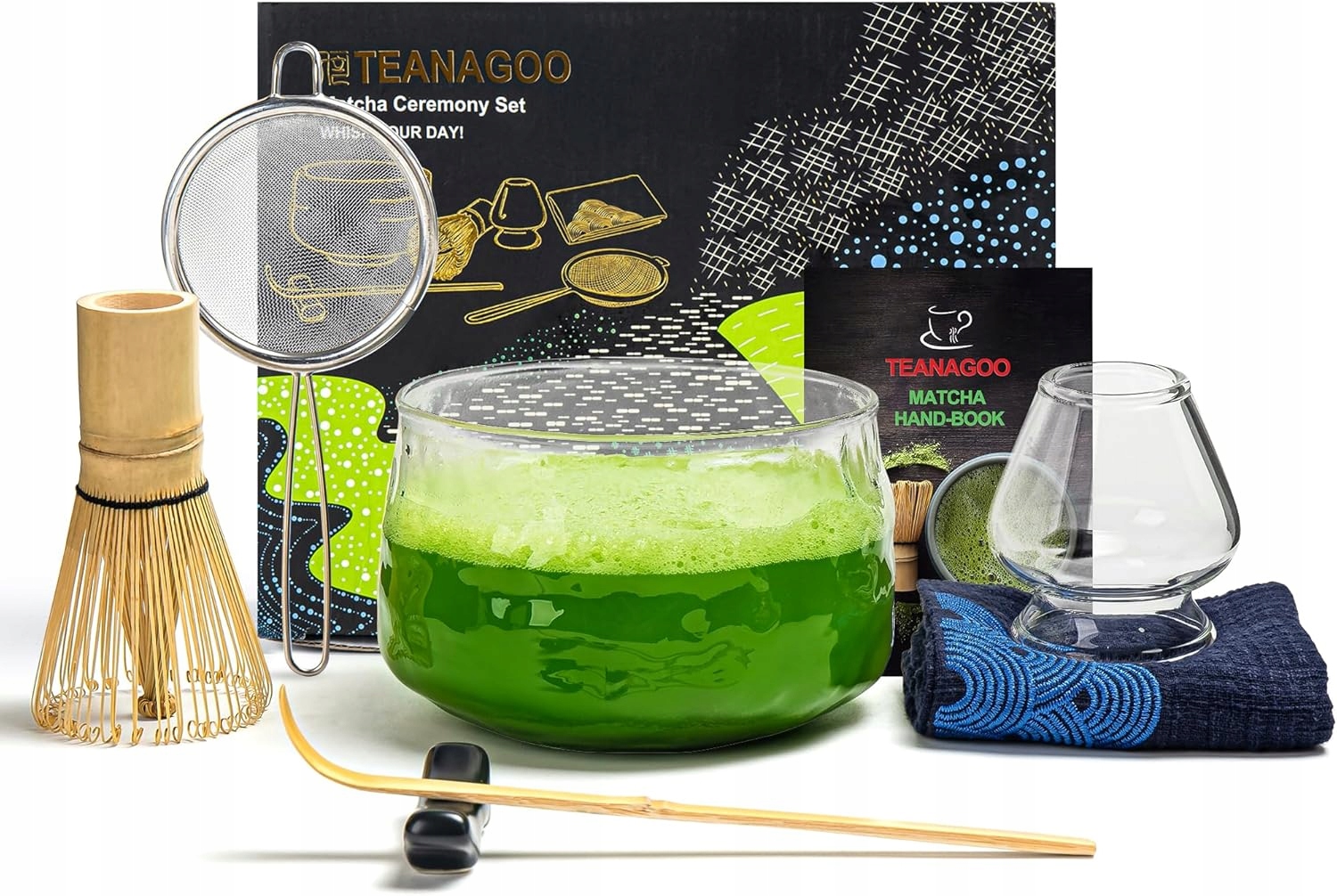 Levně Sada Na Přípravu Čaje Matcha Teanagoo Ceremoniální 6-DÍLNÁ Pro