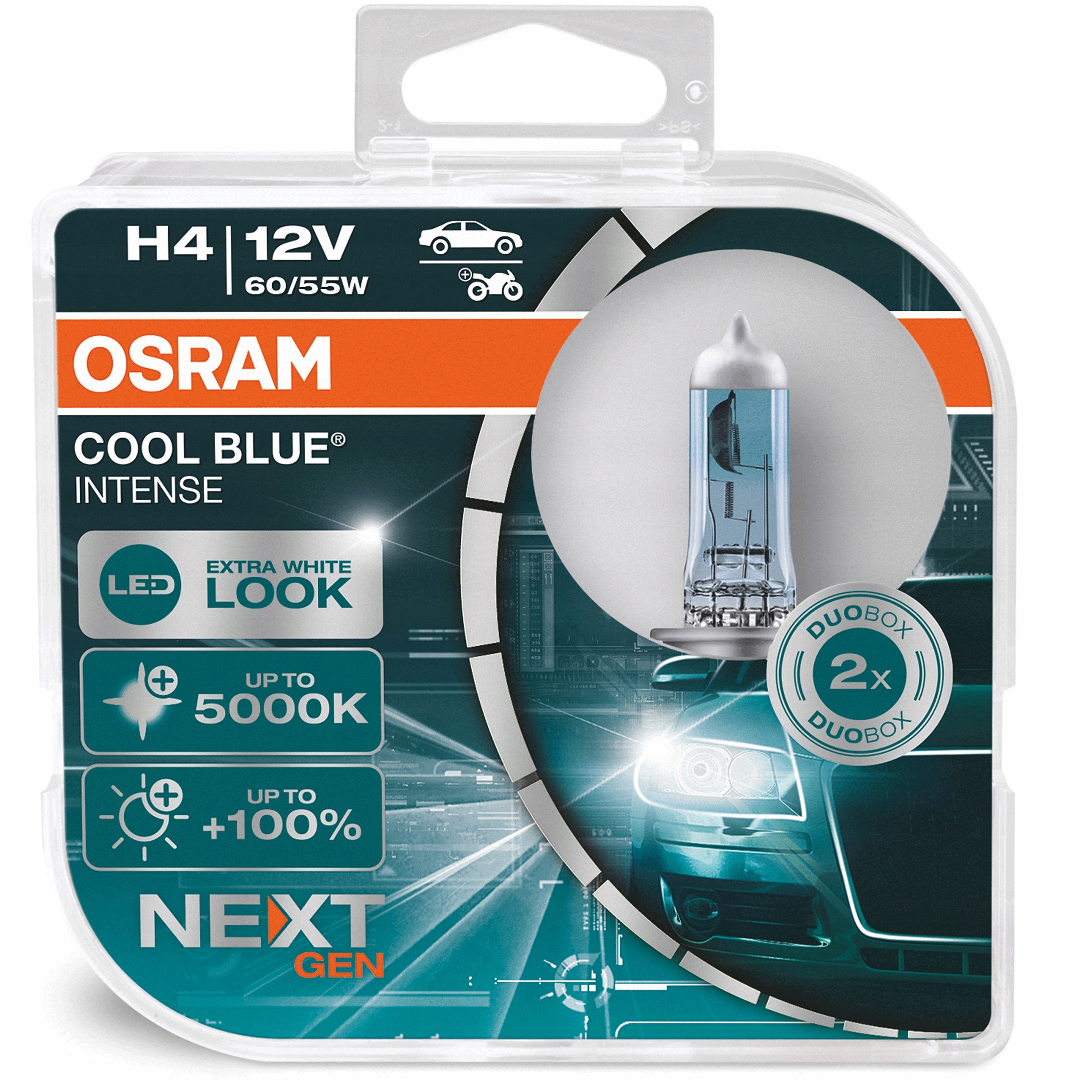 Osram H4 Cool Blue Intense Next Gen Nowa Generacja