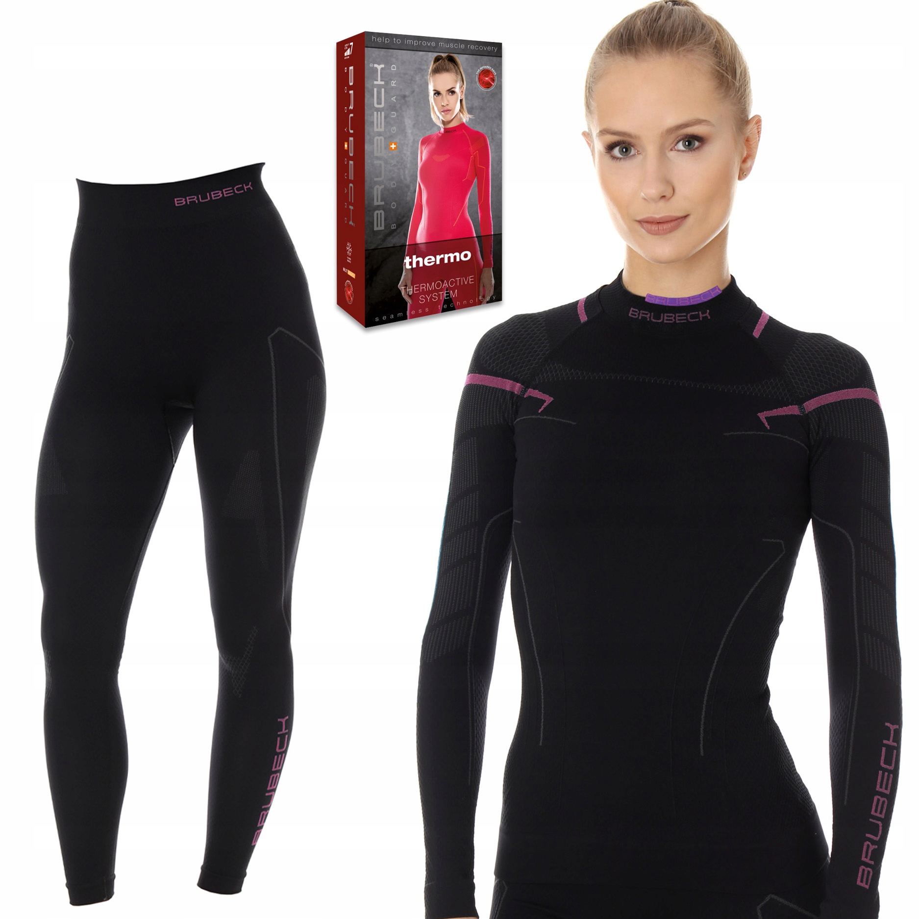 Brubeck LS13100A termoaktivní spodní prádlo Komplet XL