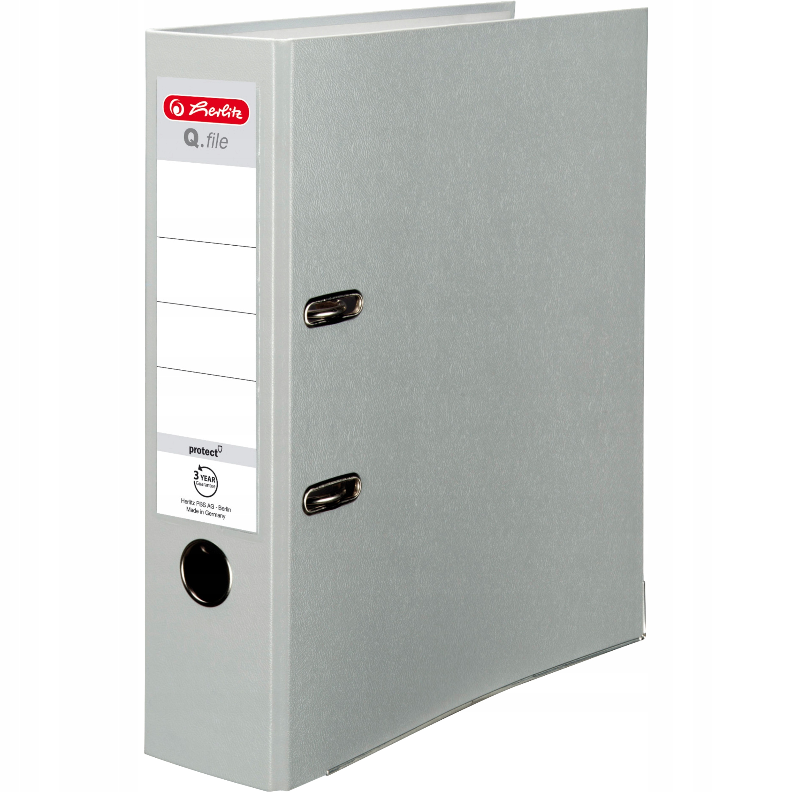 

Segregator Herlitz A4 80mm 8cm Q.file popielaty