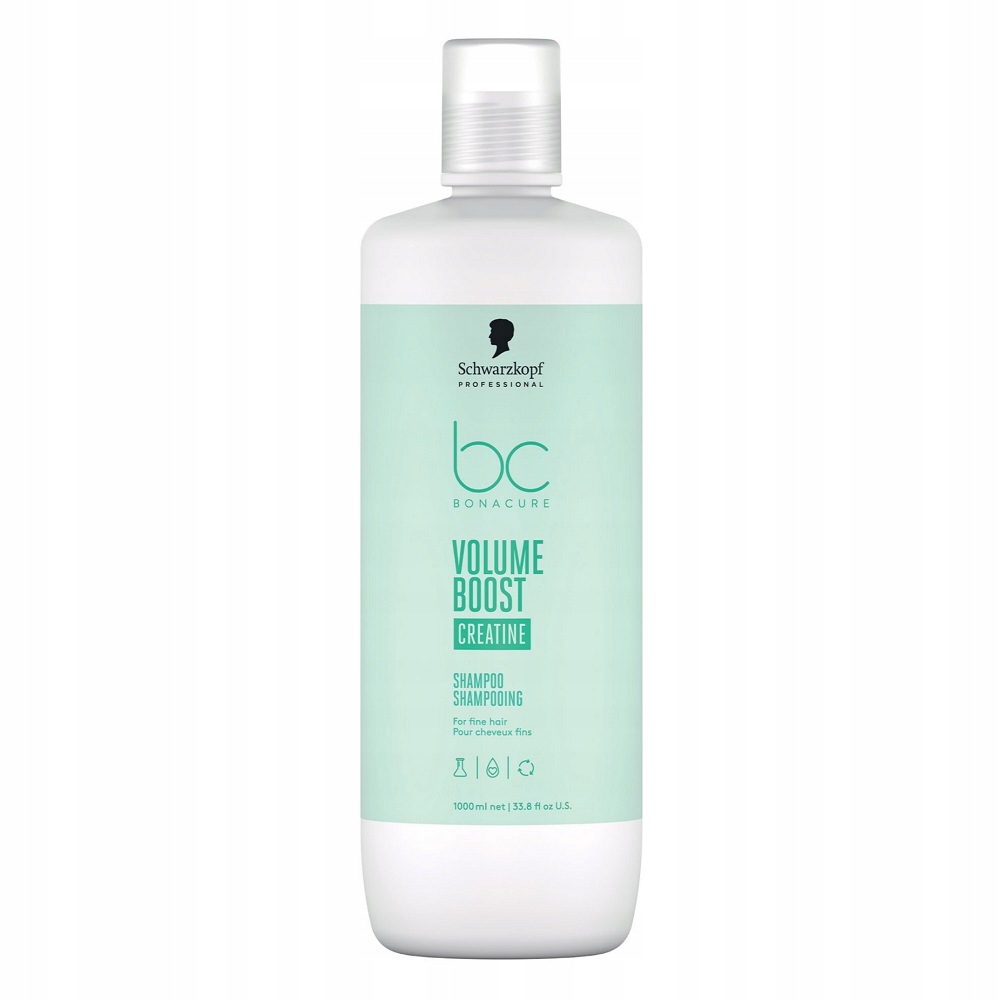 Schwarzkopf Bc Volume Boost Creatine Šampon Zvyšující Objem 1000 ml