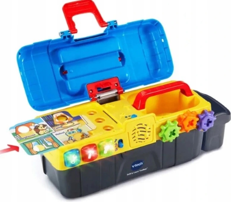 Vtech Walizka z narzędziami dla dzieci, skrzynka majsterkowicza 61094