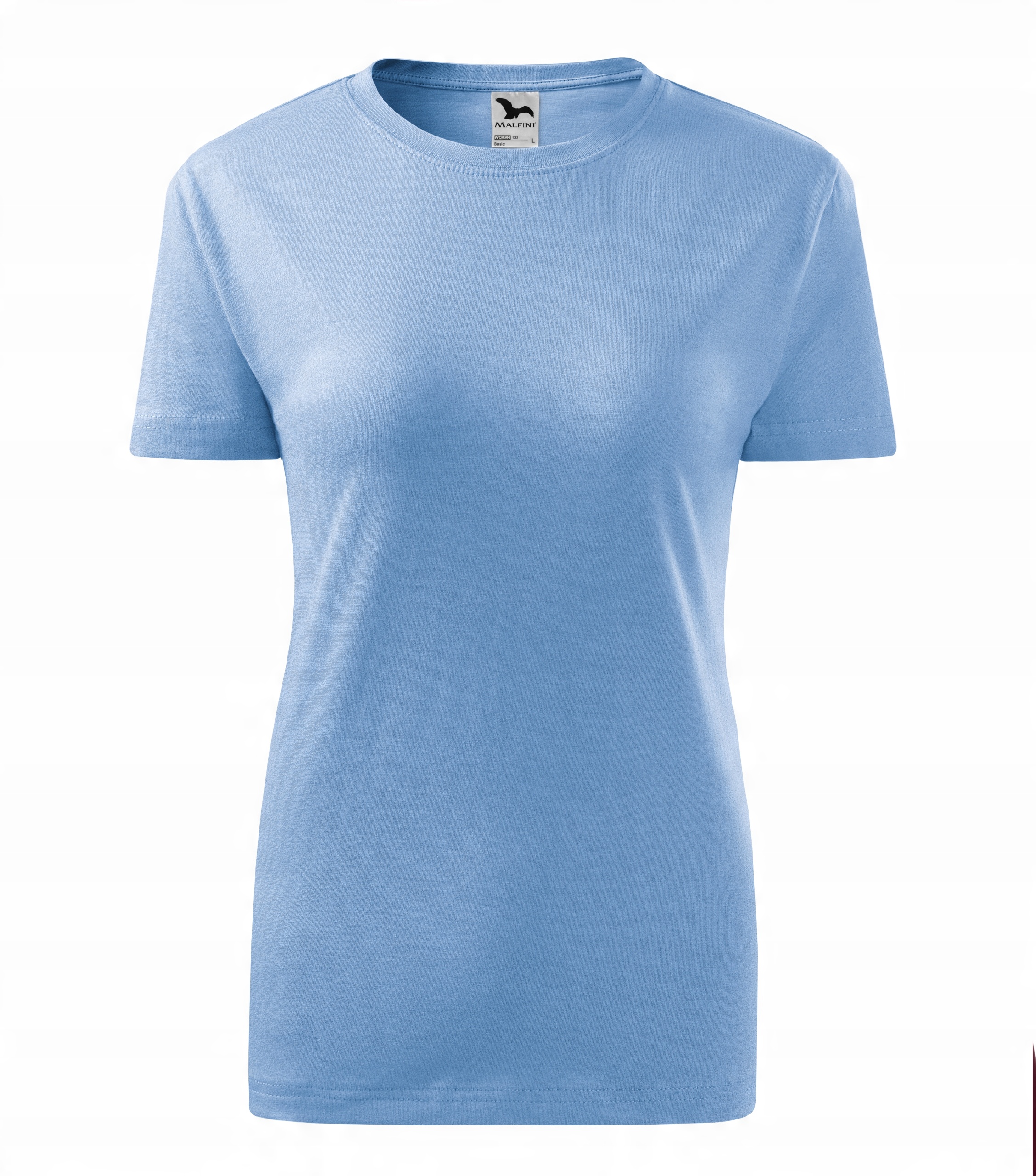 

koszulka damska gładka t-shirt Adler pusta L