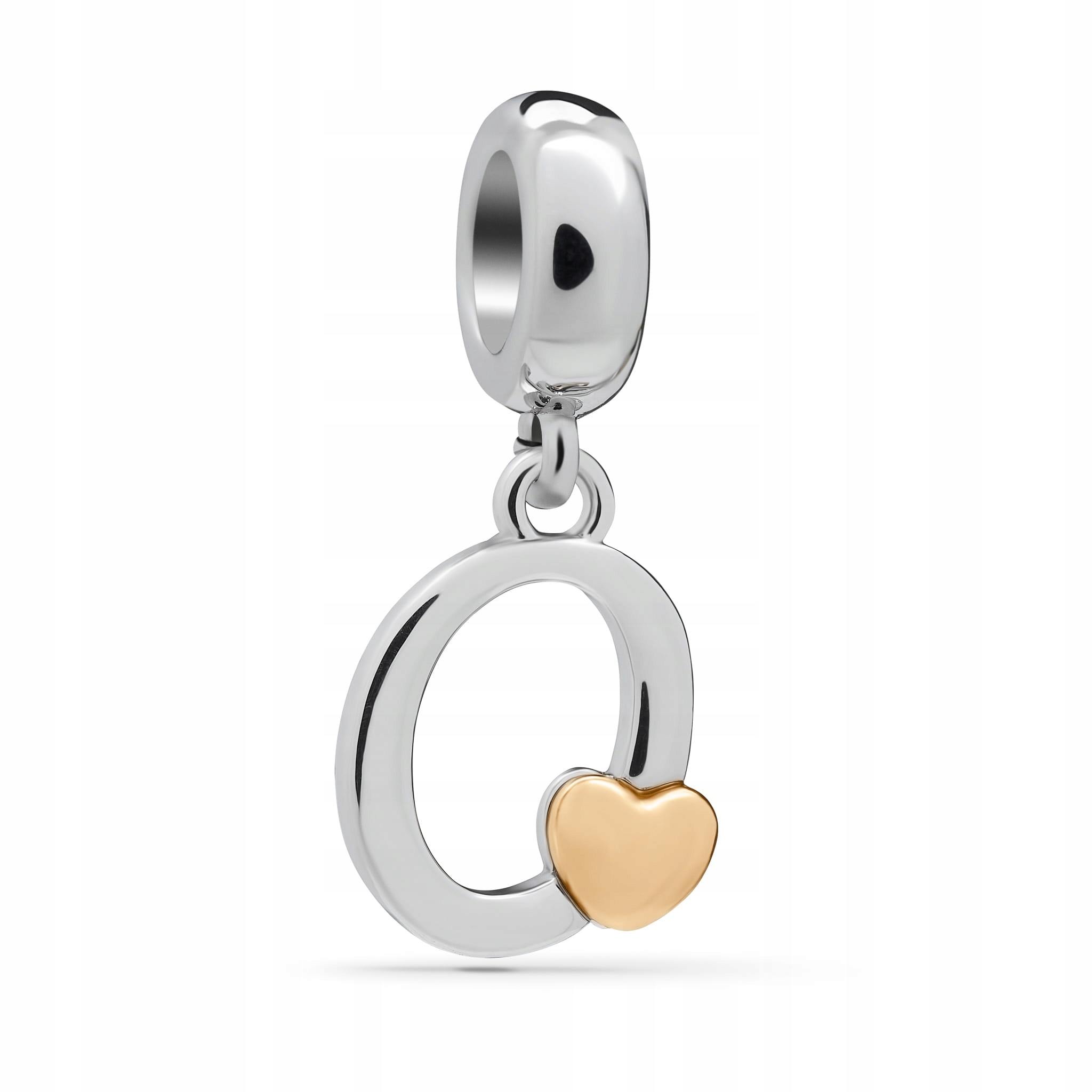 

Zawieszka Charms Literka O Serce Stal