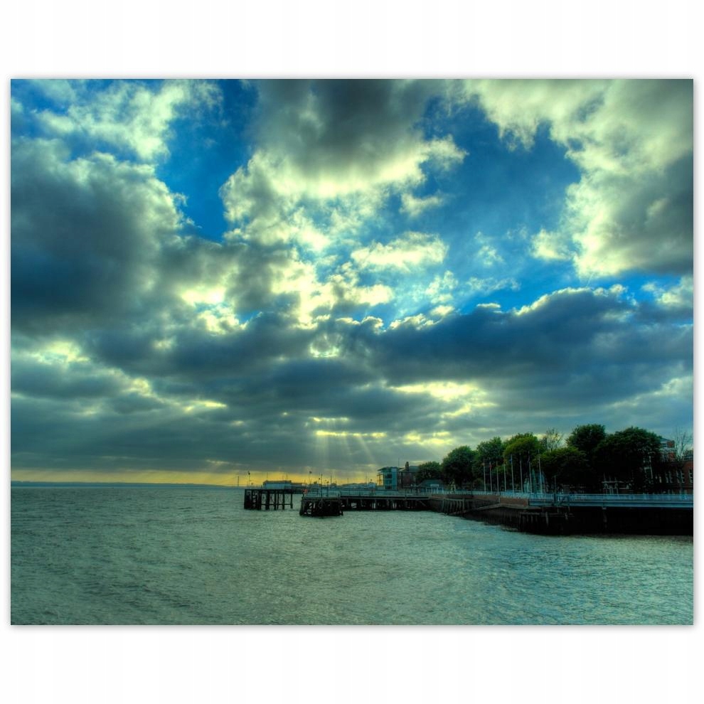 

Plakat 50x40 Zachód słońca nad morzem