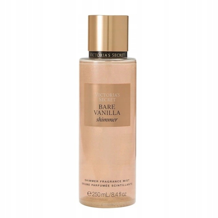Victoria's Secret Bare Vanilla Shimmer Body Mist Tělová mlha 250 ml