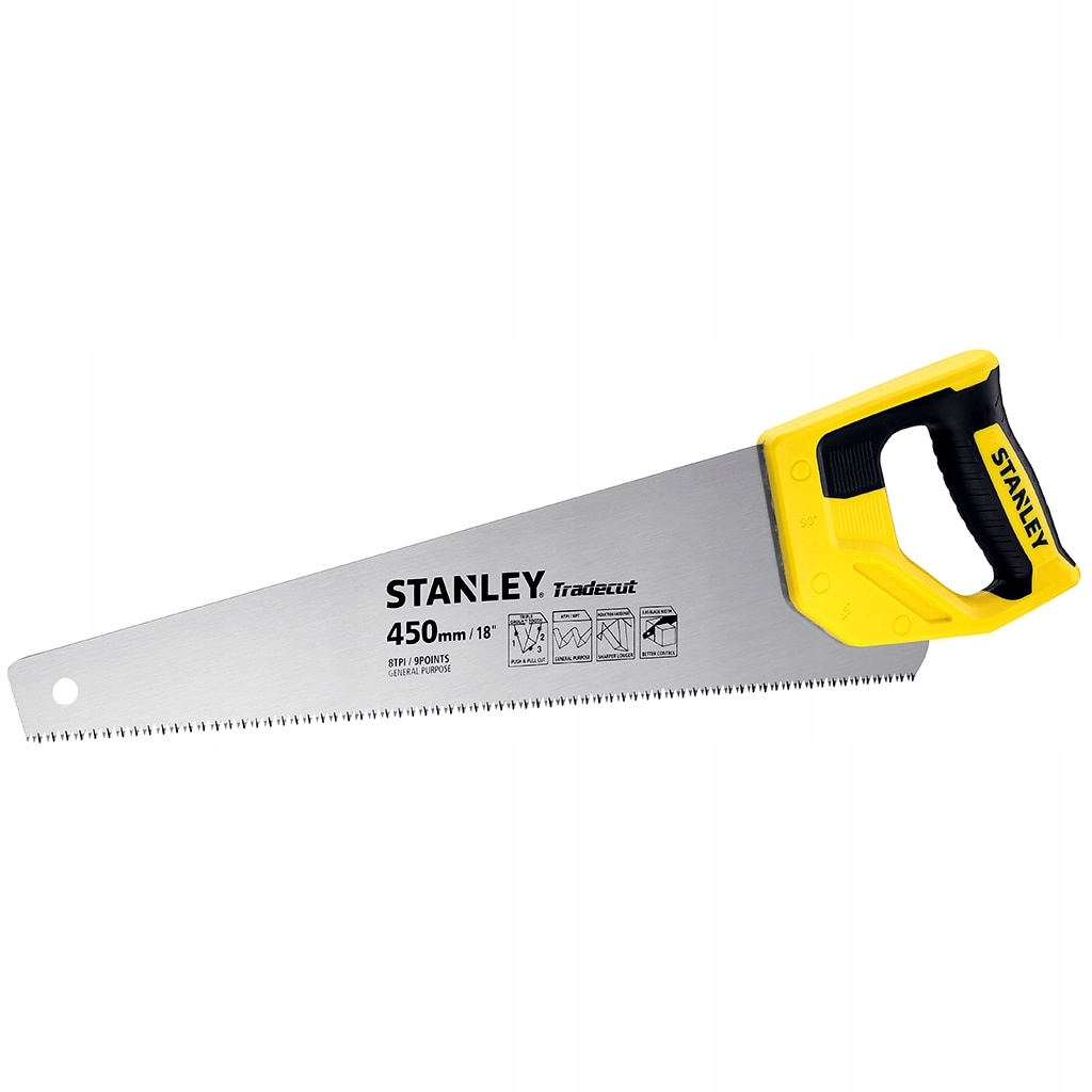 

Piła płatnica do drewna Stanley 450mm TradeCut