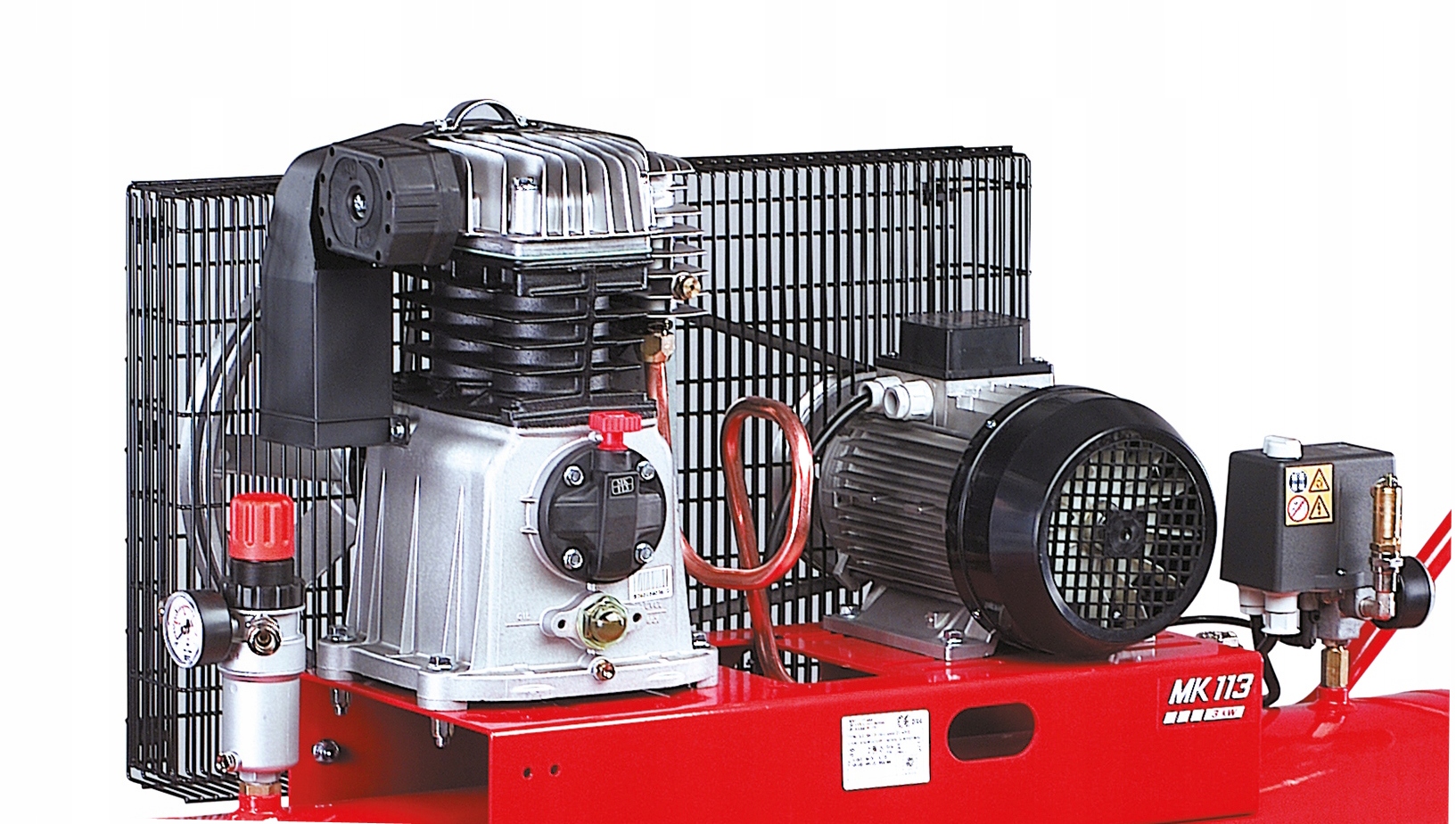 KOMPRESOR OLEJOWY 200L SPRĘŻARKA FINI 400V WŁOSKI Zasilanie sieciowe