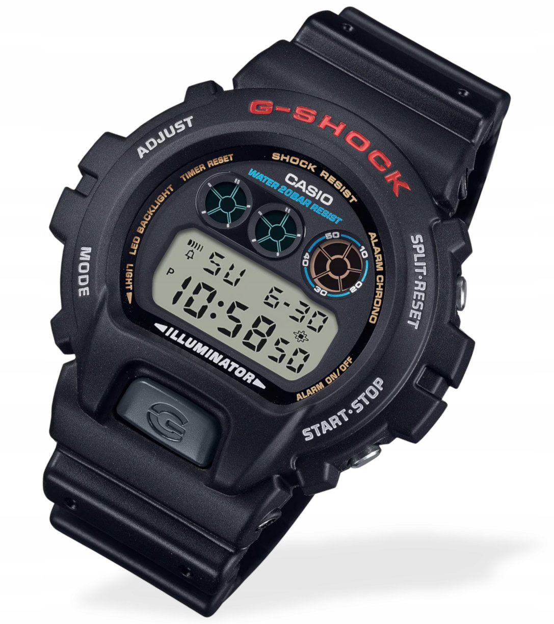 Nové sportovní pánské hodinky Casio G-Shock Series DW-6900U Box Gravírování
