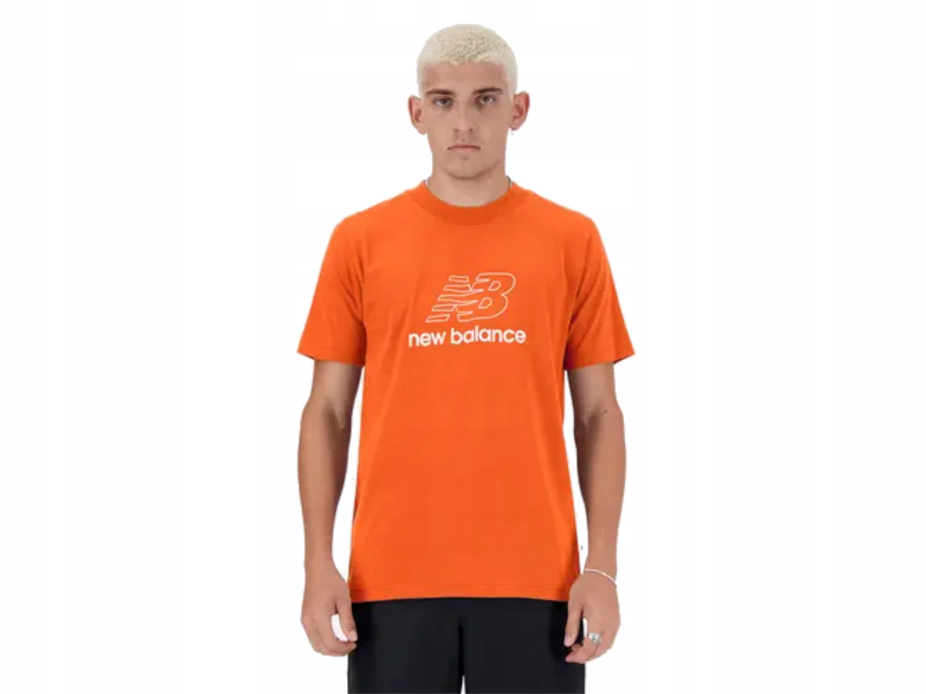 Tričko pánské New Balance MT41906TMO oranžové S