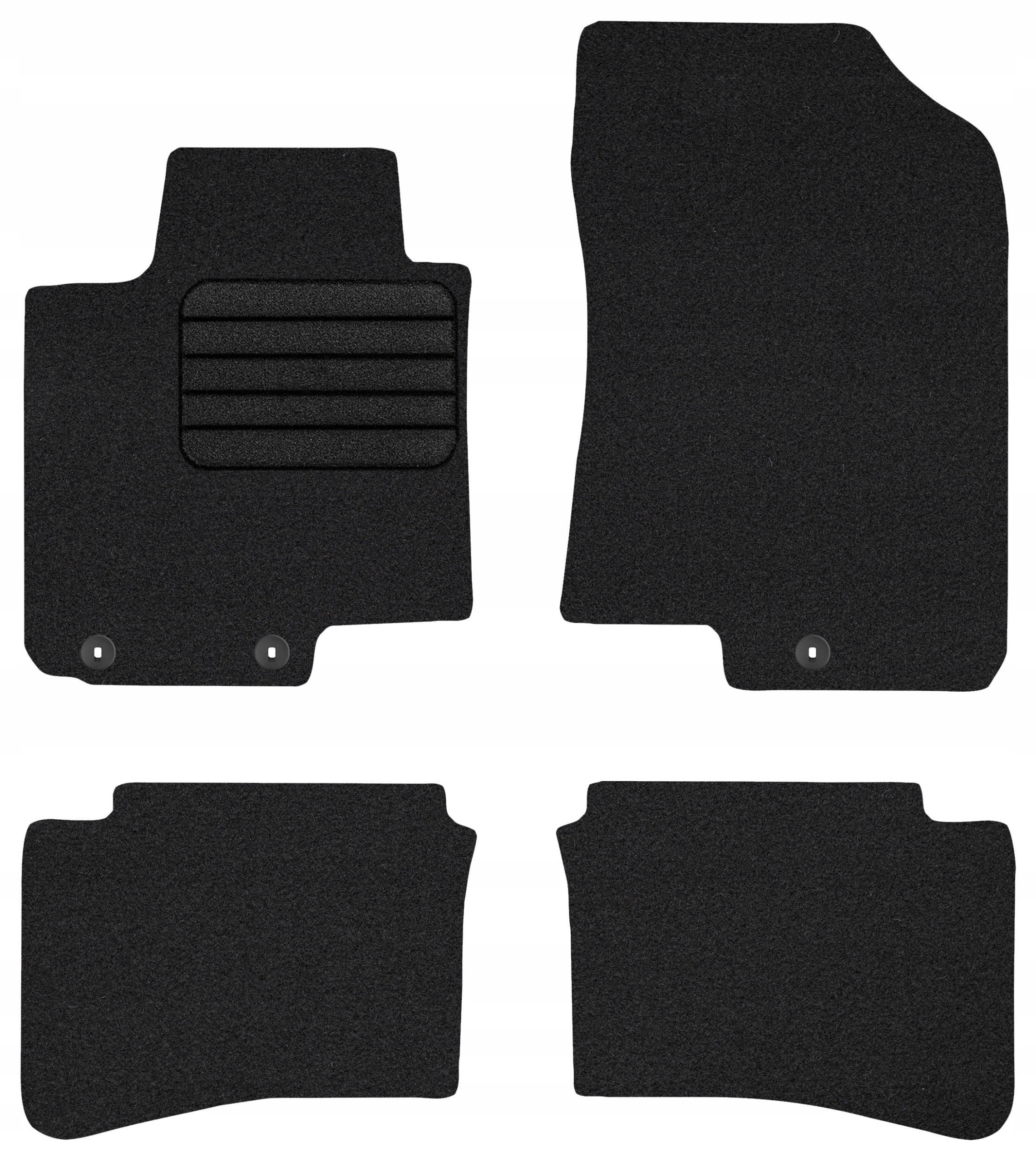 

Hyundai i20 II 2015-2020 Dywaniki welurowe