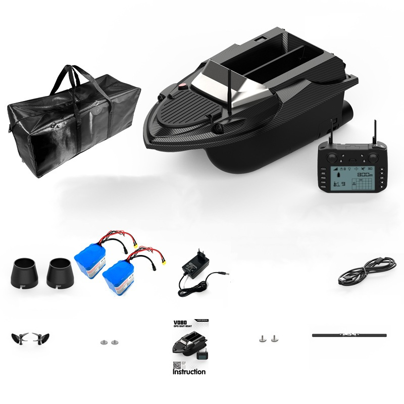 Návnadová Loď Flytec V080 Gps Auto Zpět Akumulátor 2X 20000 Mah