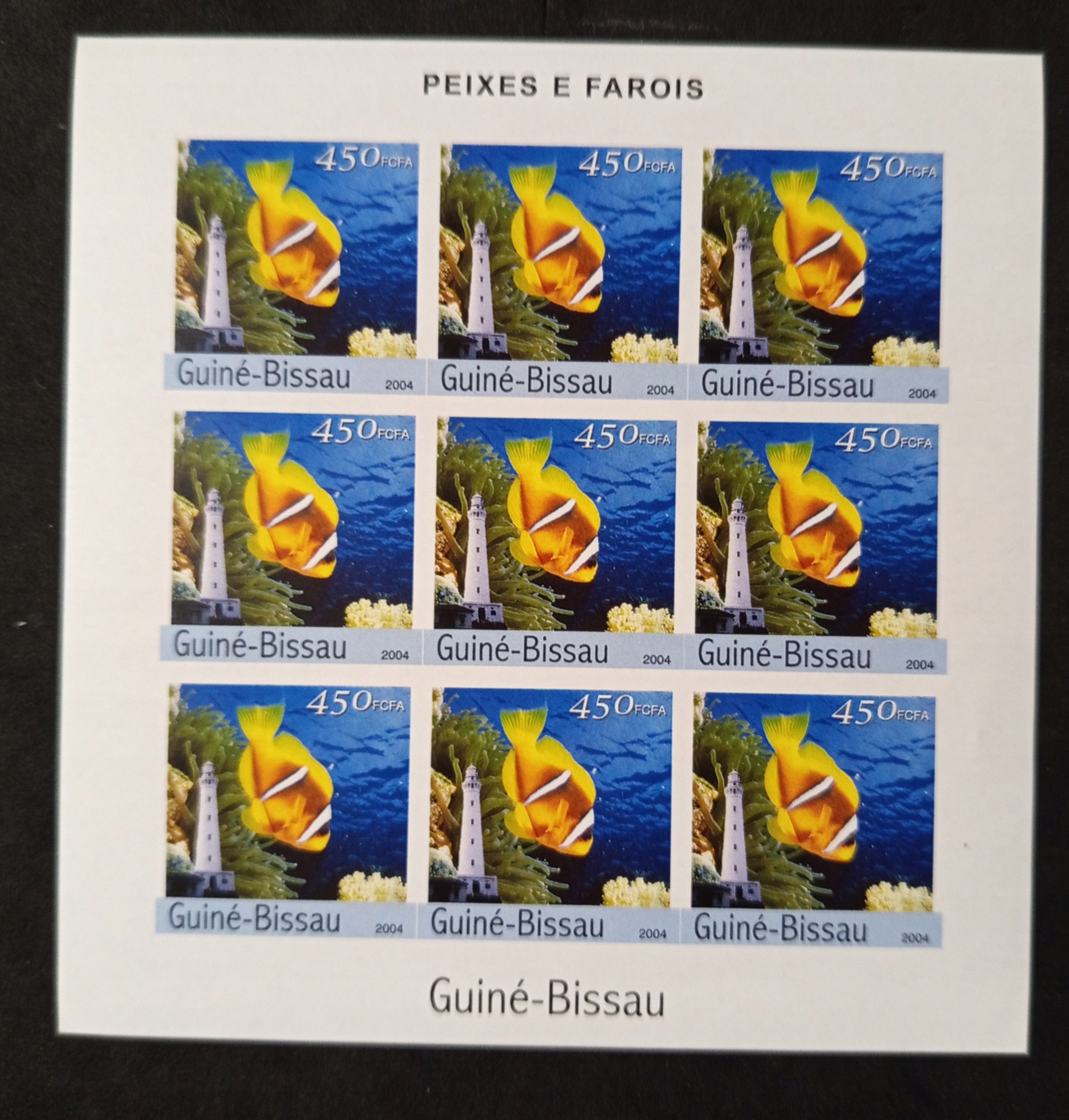 Ryby R635 Guine Bissau czyste.