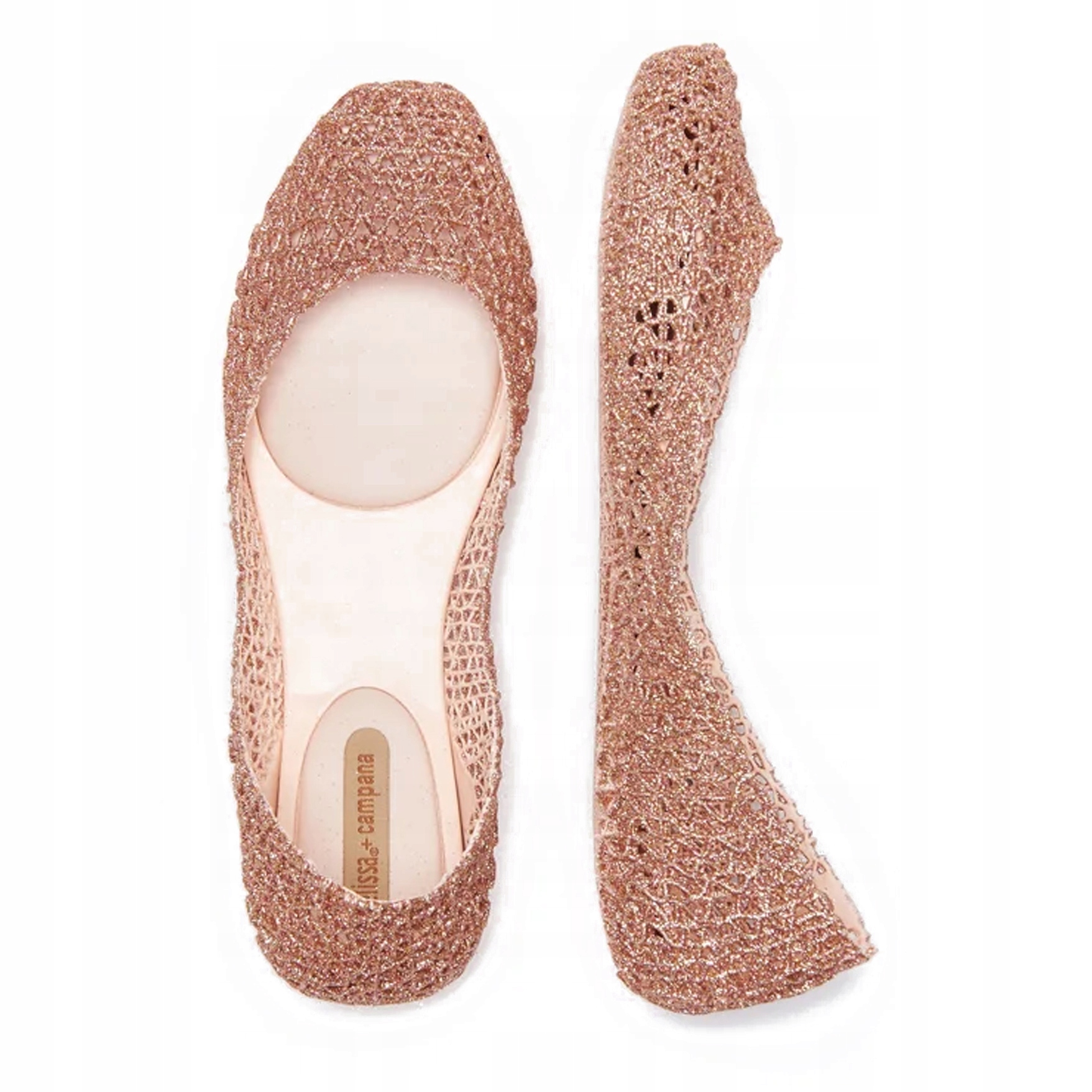

Baleriny Melissa 31512 Campana Beige Glitter 38