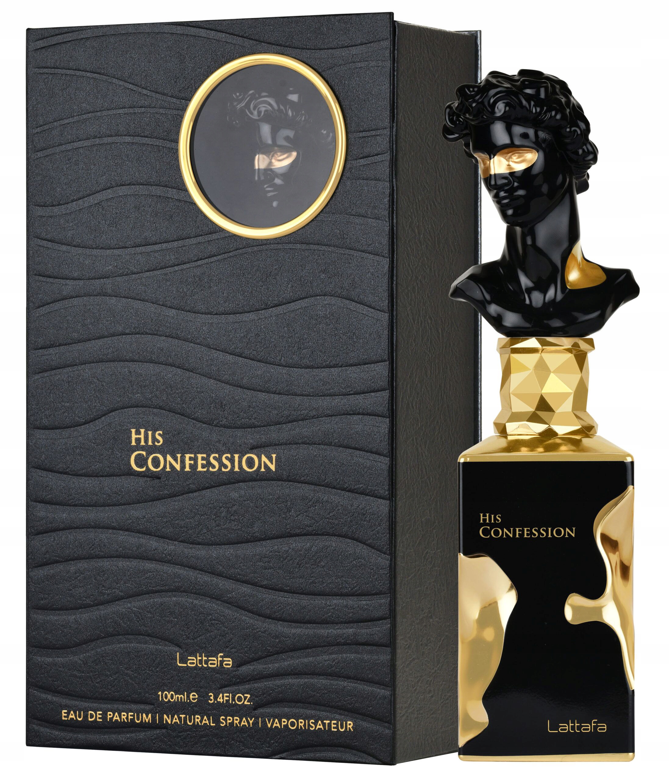 Lattafa His Confession Eau De Parfum Parfémovaná voda pro muže 100 ml