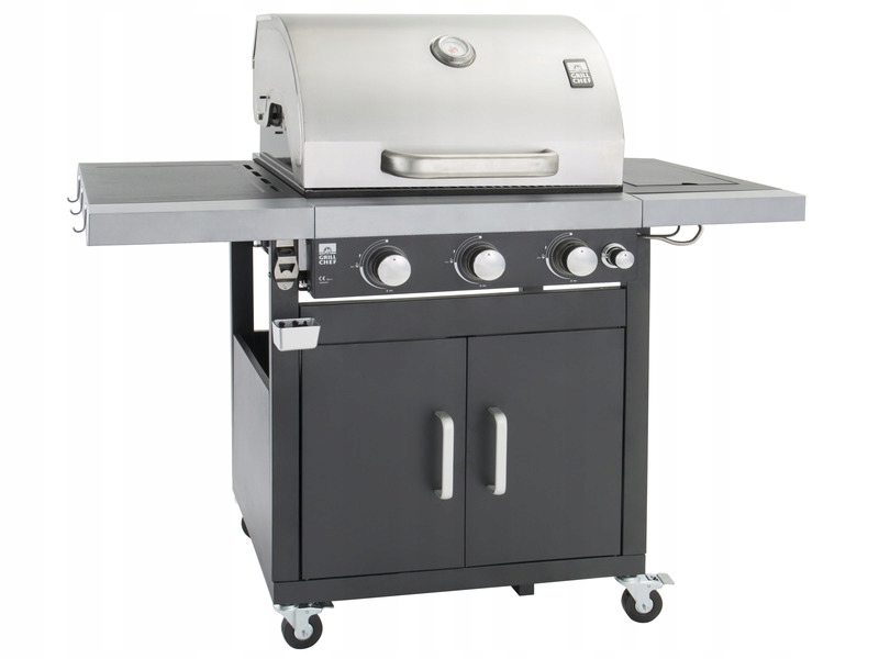 

Grill gazowy Landmann Trendy 3+1 z żeliwem