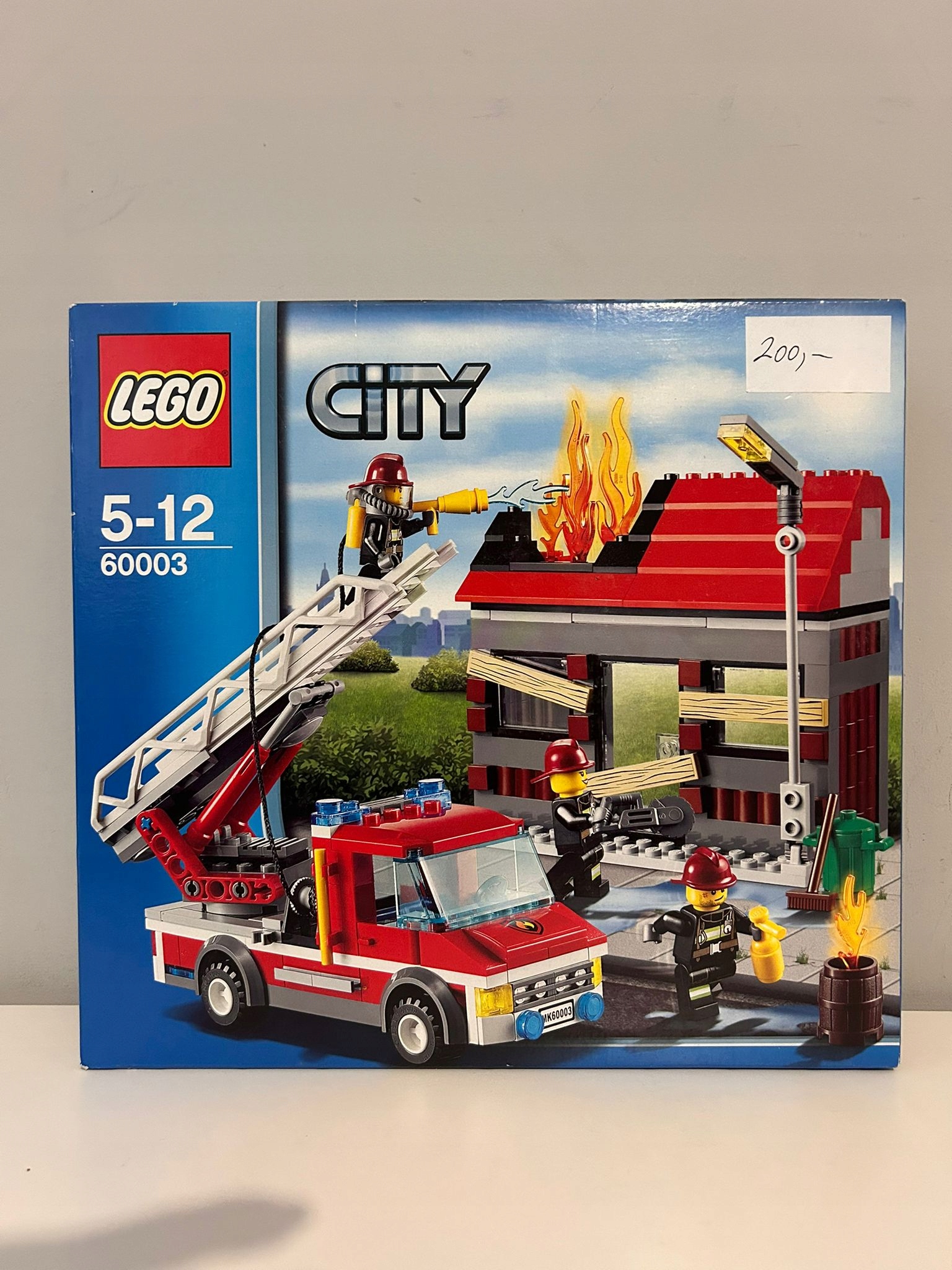 Lego City 60003 Požární poplach Nové