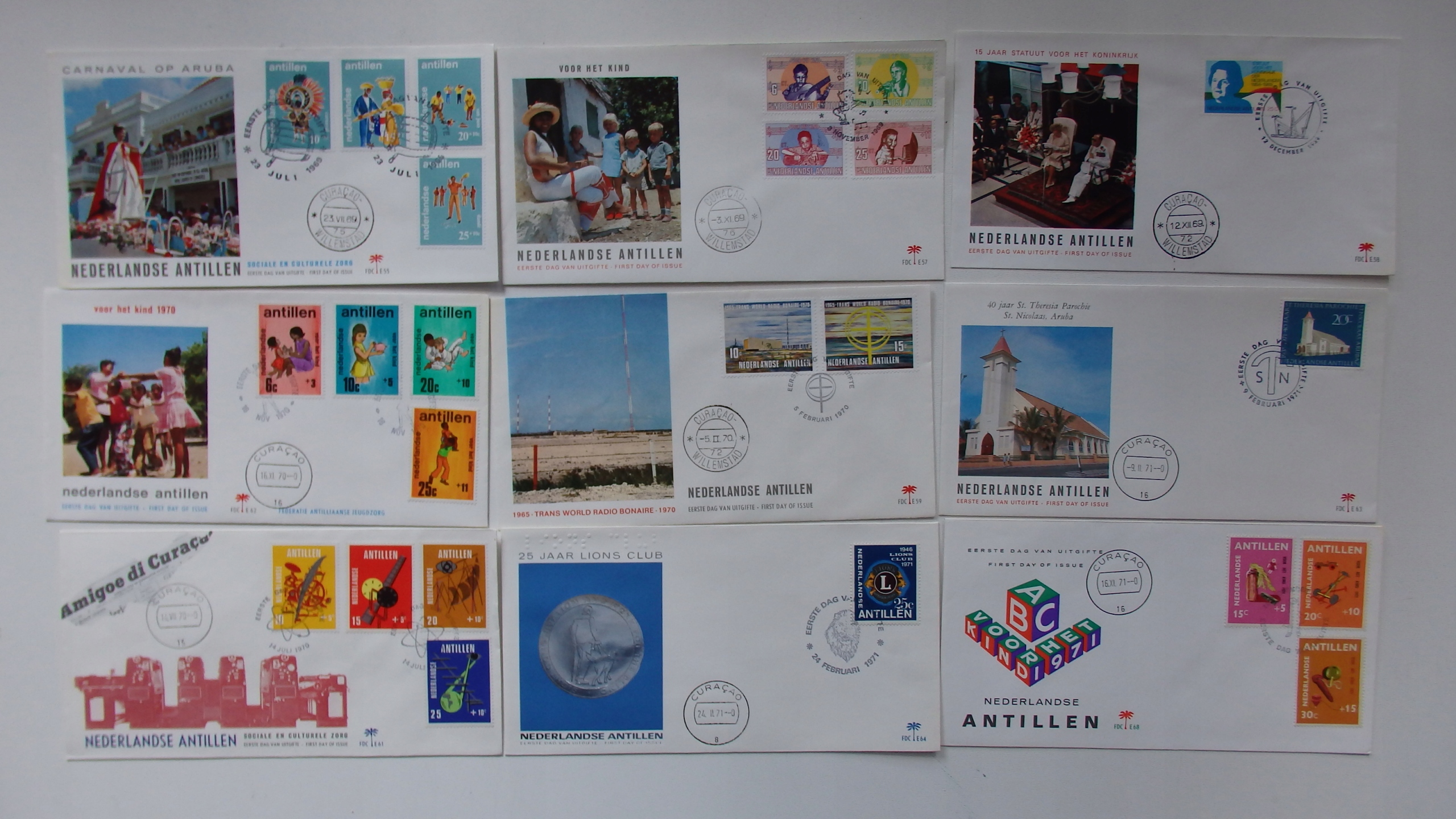 FDC, Holandia, kas. B9132