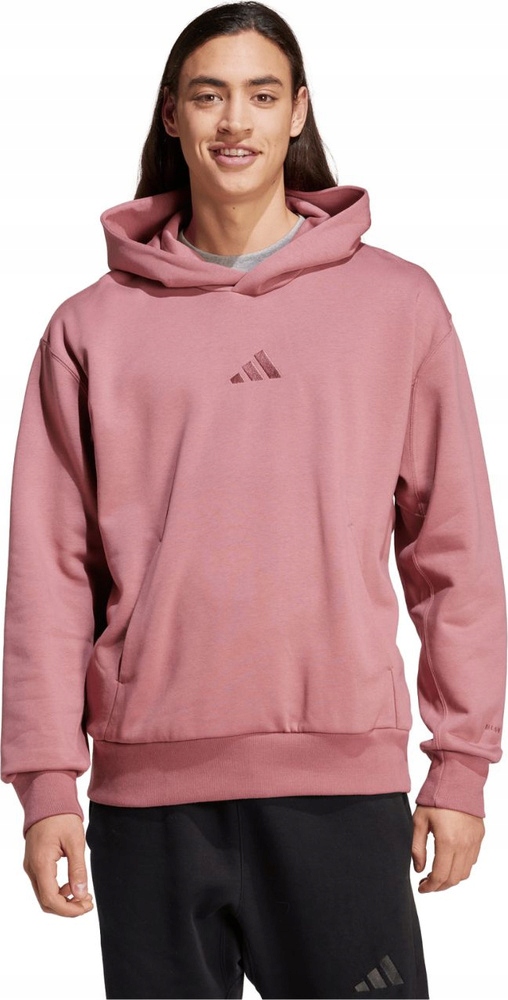 Pánská Mikina Adidas All Szn Fleece Růžová IY4136 vel. L
