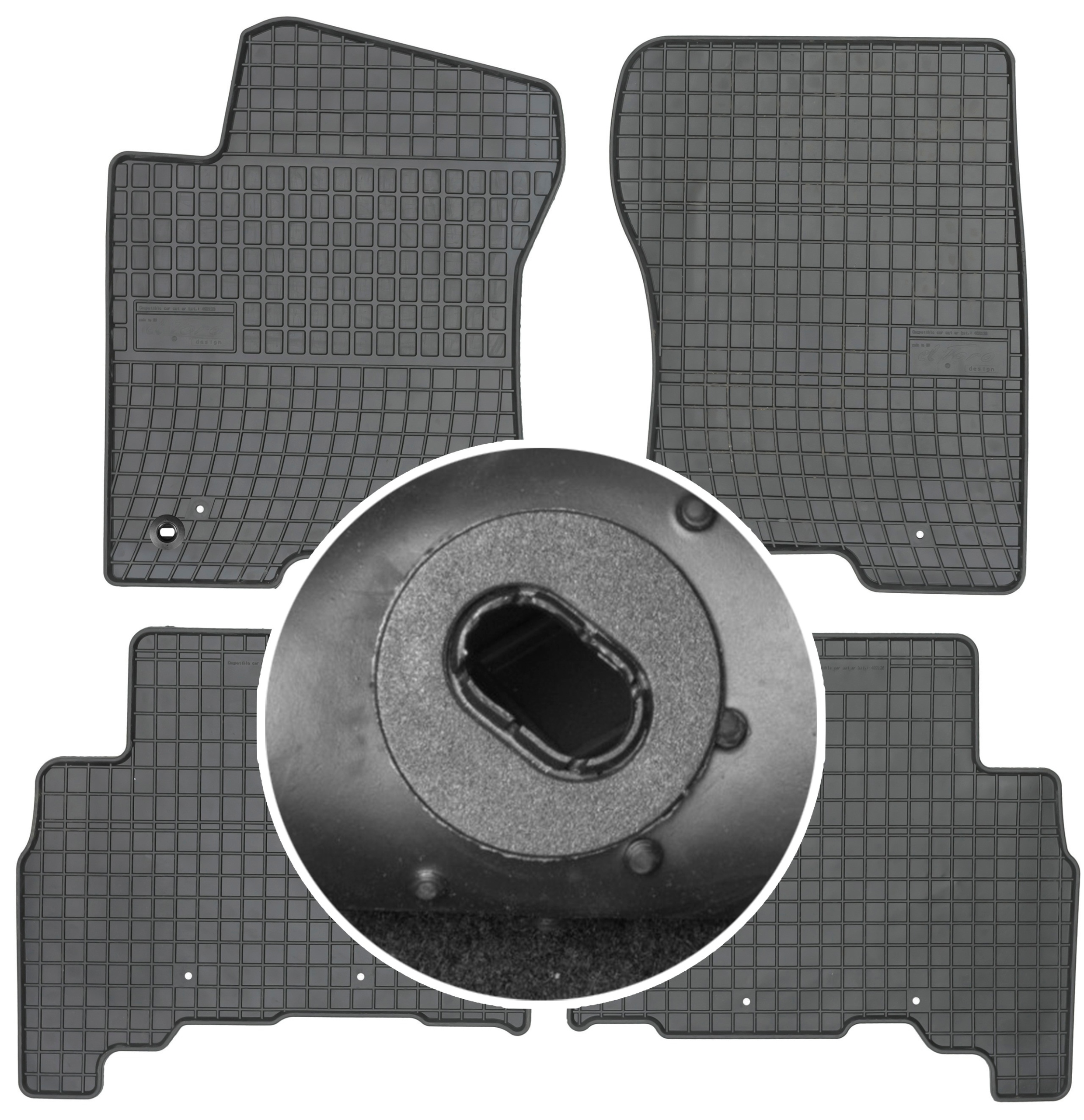 

Land Cruiser 150 2017- Wycieraczki gumowe