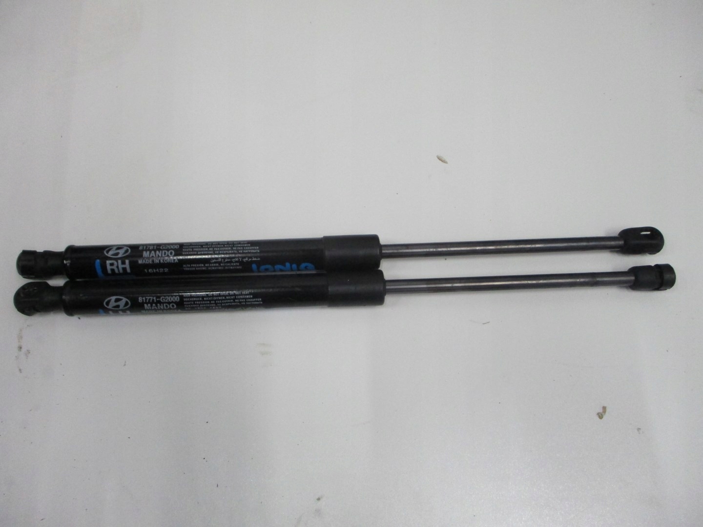 damper telescope bonnet HYUNDAI IONIQ 81781-G2000