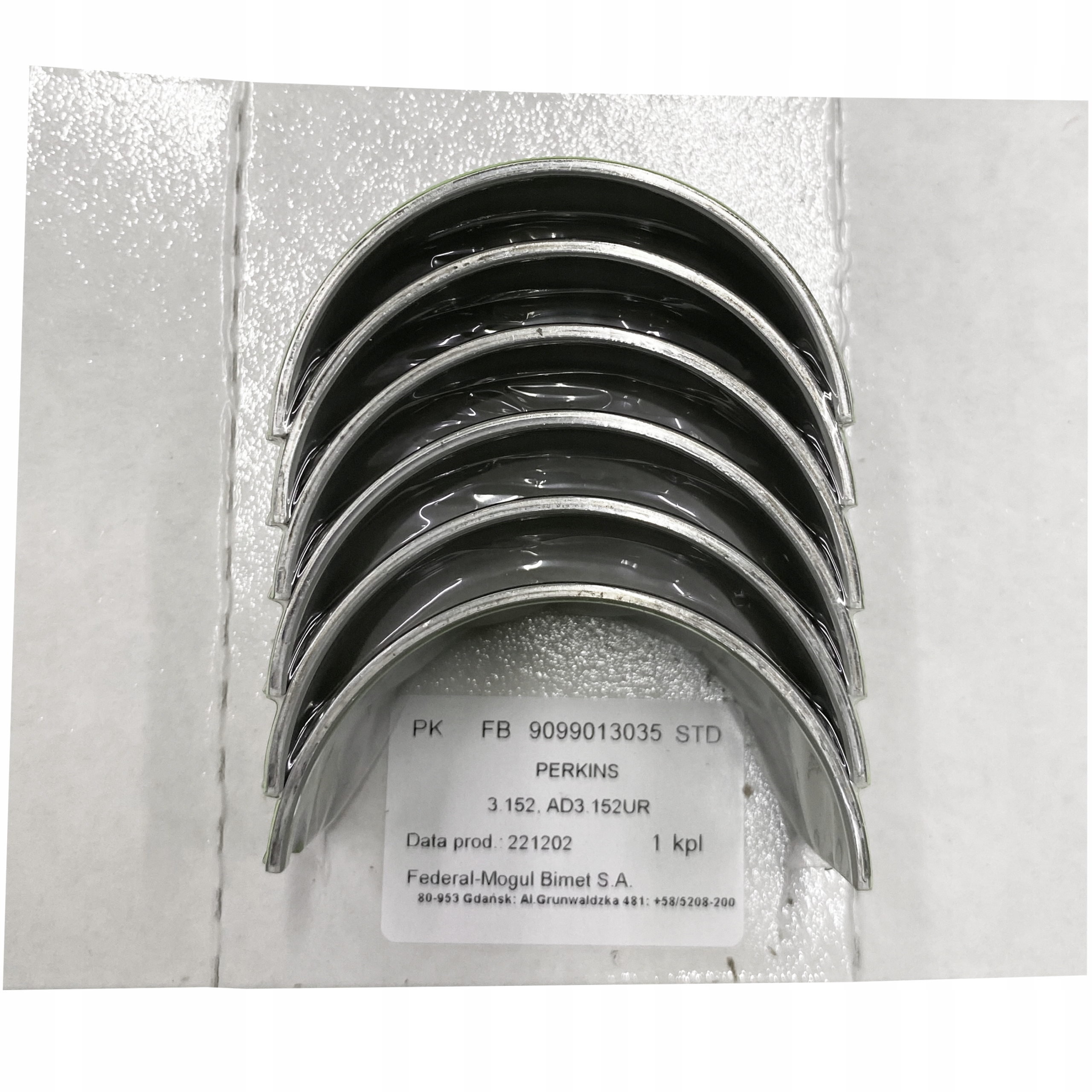 Ojniční Panve Bimet MF-3 0.25 90990131 Perkins UR032902 MF3 1-BRUS